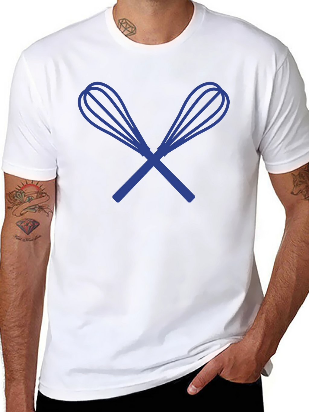 Chefs Whisk Graphic Tee - Black