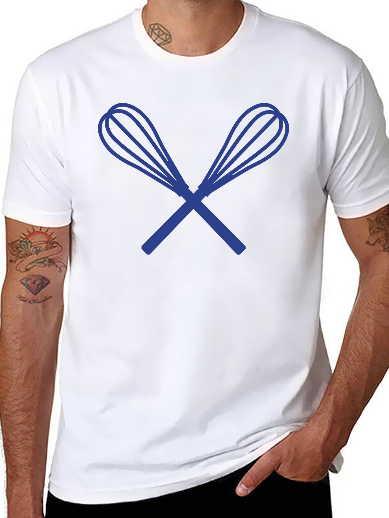 Chefs Whisk Graphic Tee - Black