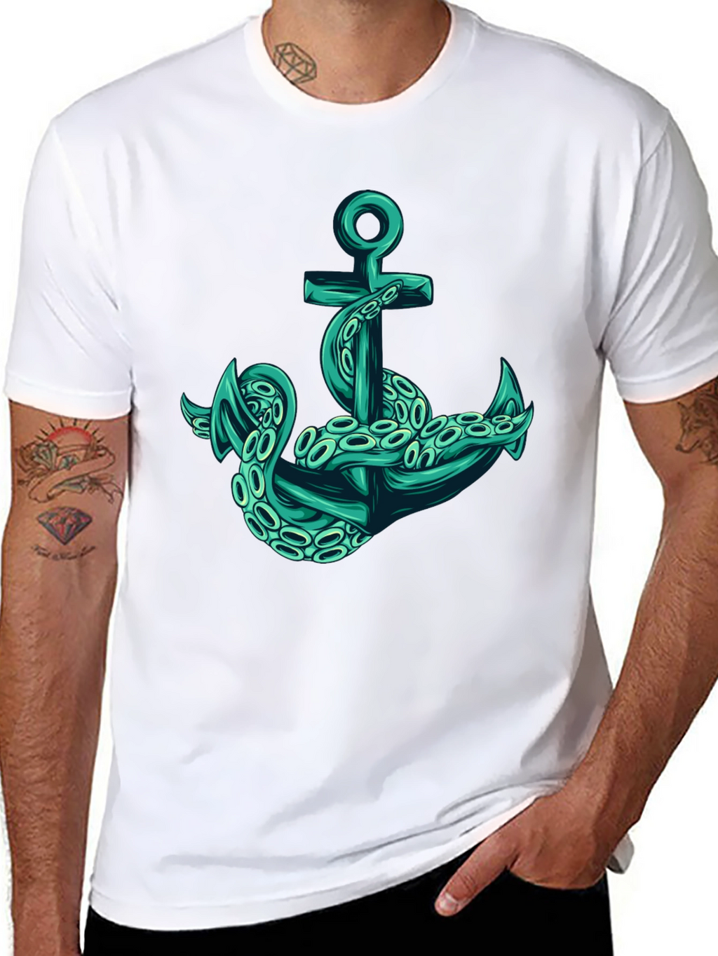 Anchor and Octopus T-Shirt