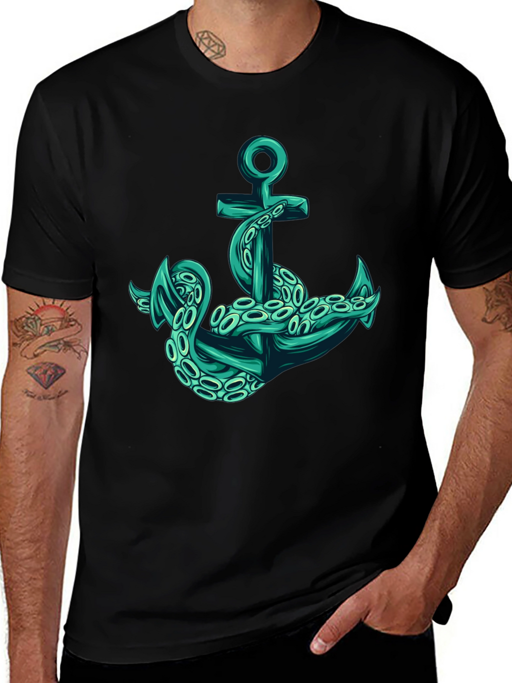 Anchor and Octopus T-Shirt
