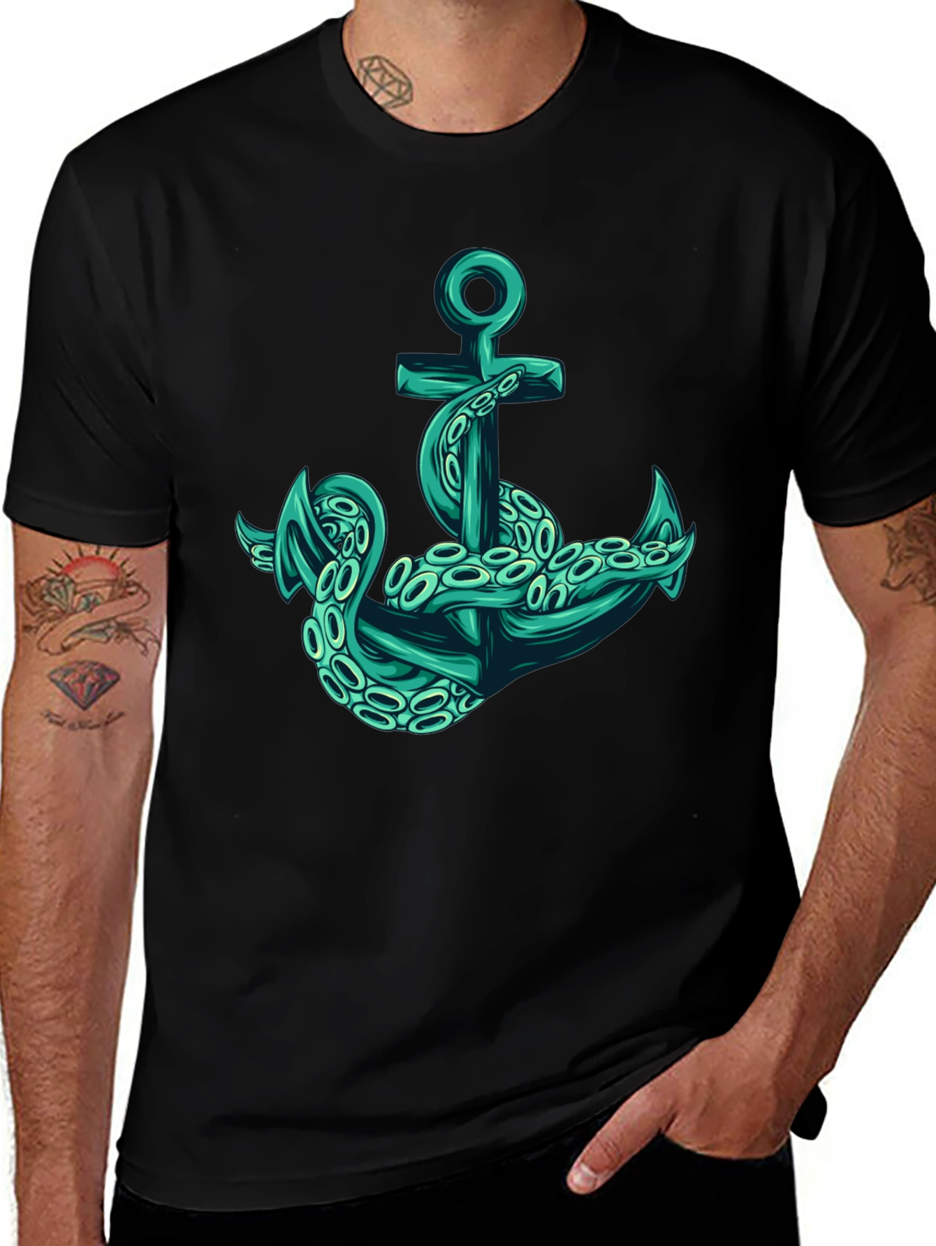 Anchor and Octopus T-Shirt