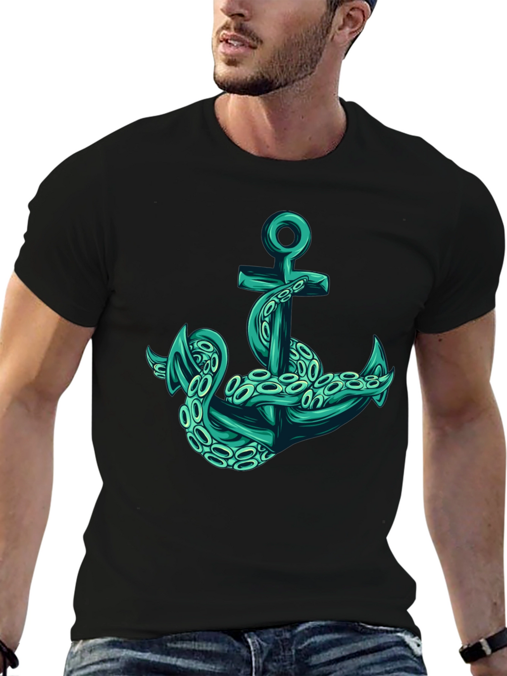 Anchor and Octopus T-Shirt