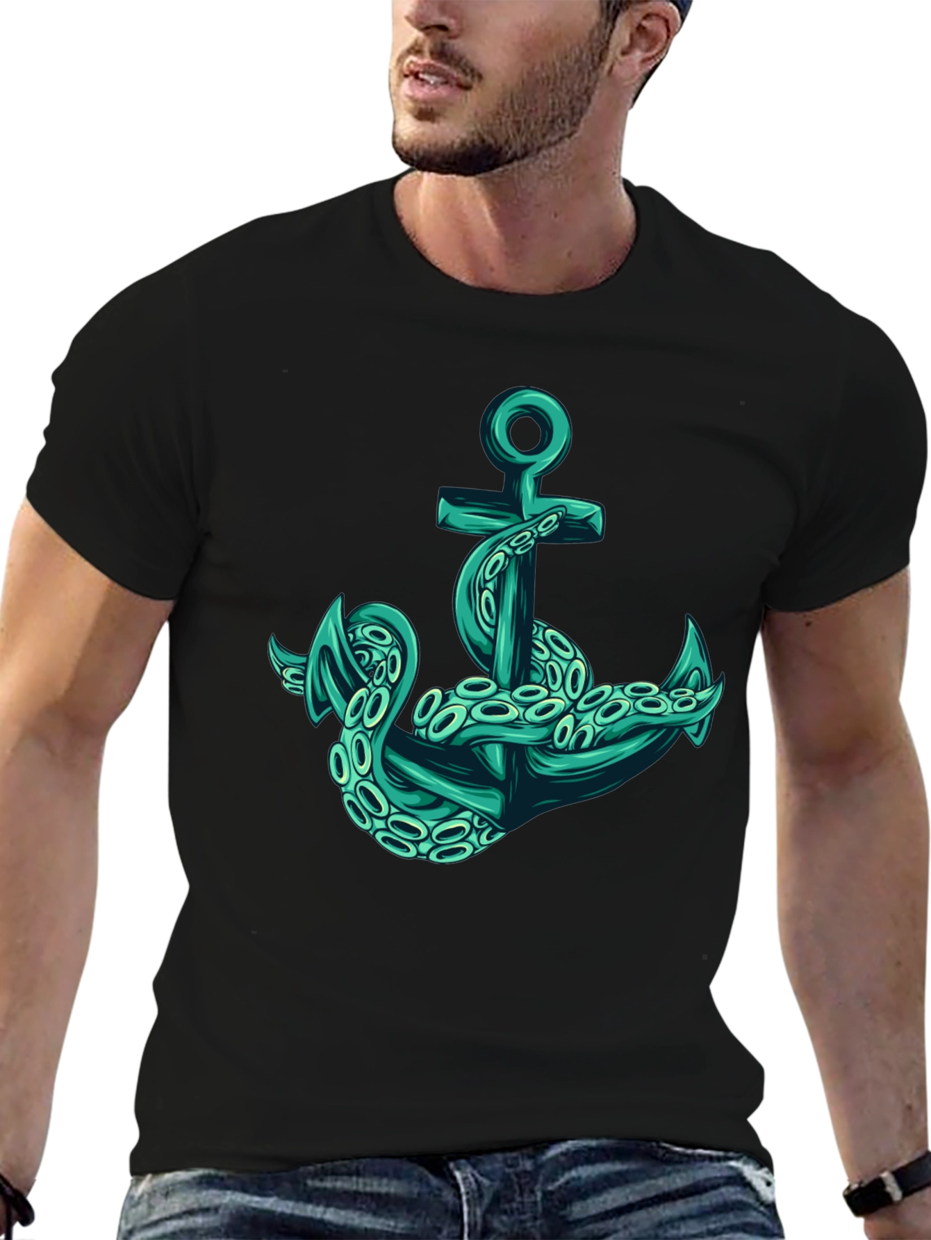 Anchor and Octopus T-Shirt