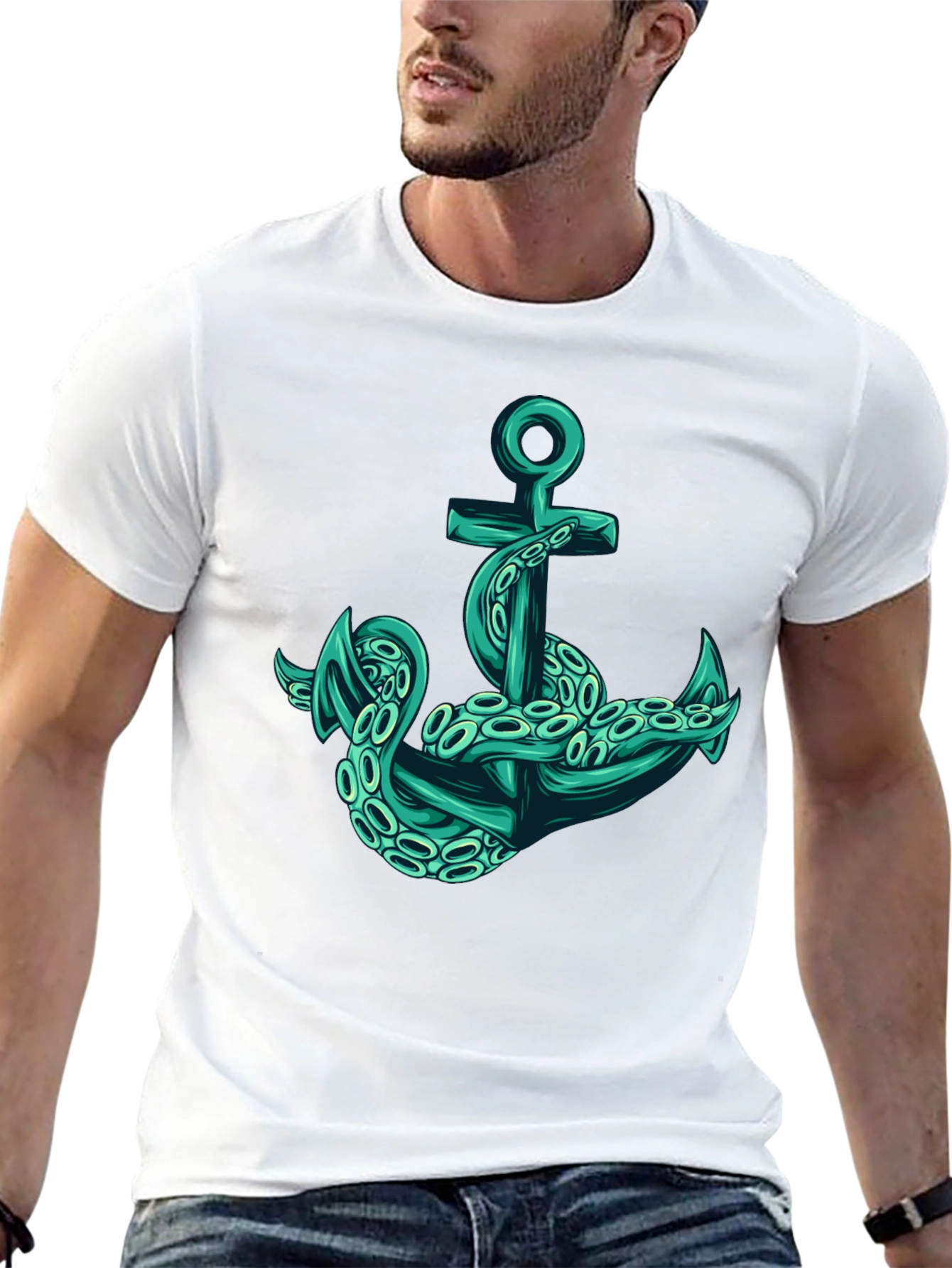 Anchor and Octopus T-Shirt