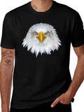 Bald Eagle Graphic Tee - Patriotic Style