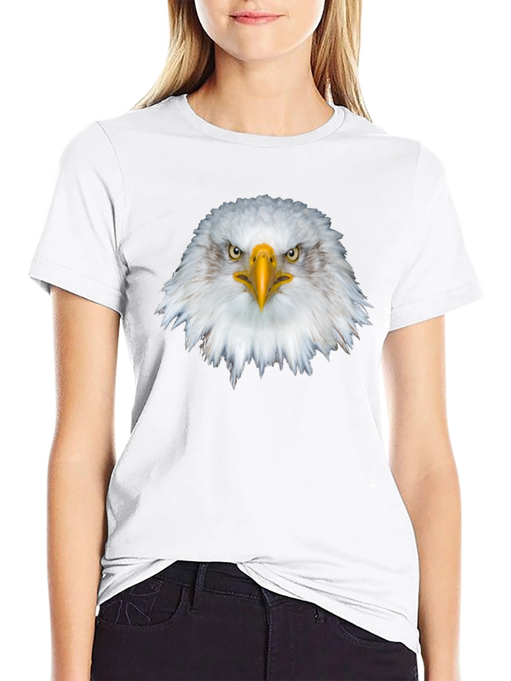 Bald Eagle Graphic Tee - Patriotic Style