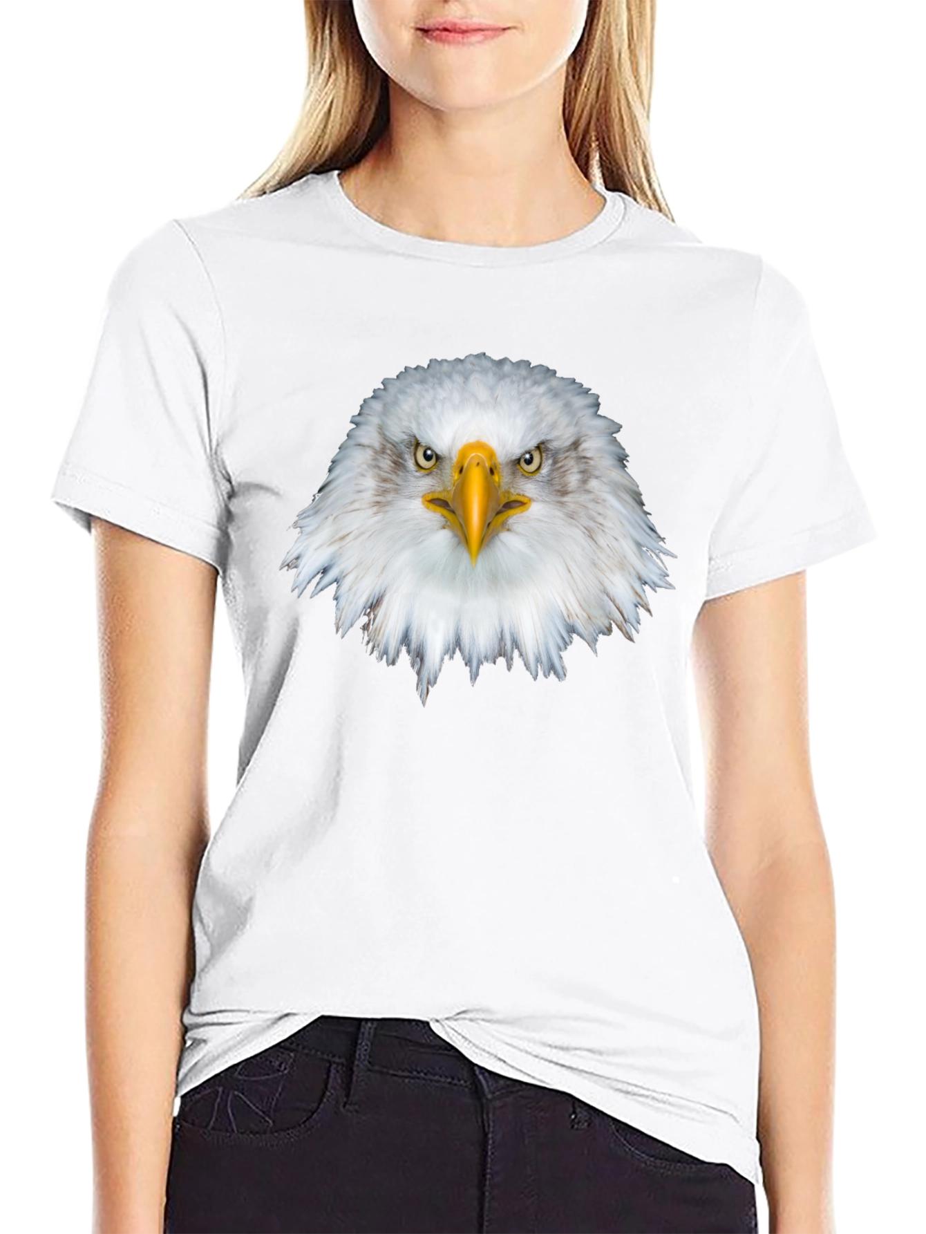 Bald Eagle Graphic Tee - Patriotic Style