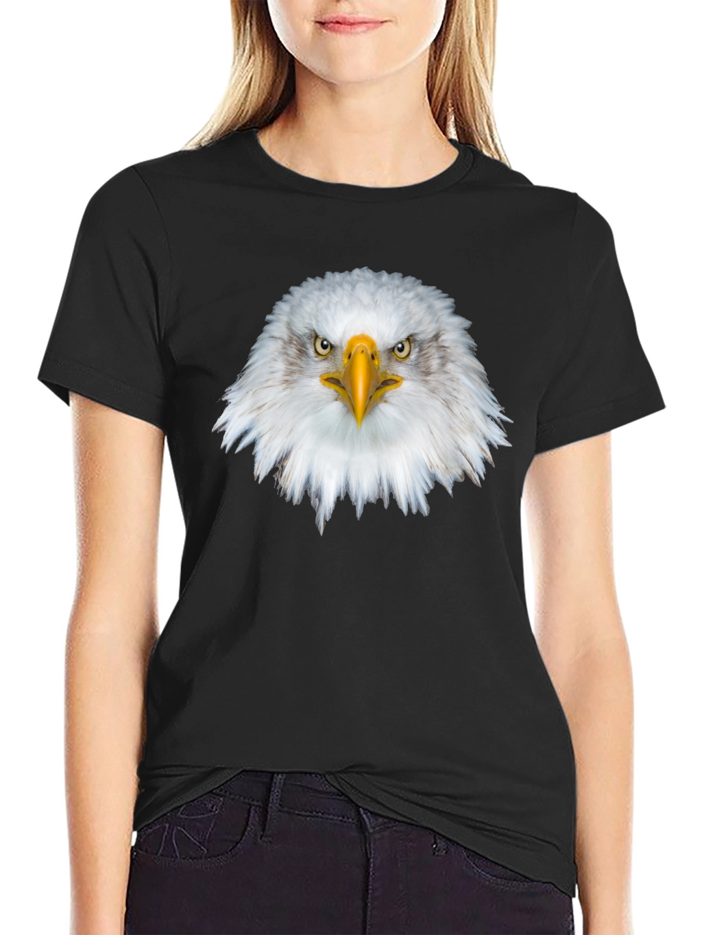 Bald Eagle Graphic Tee - Patriotic Style