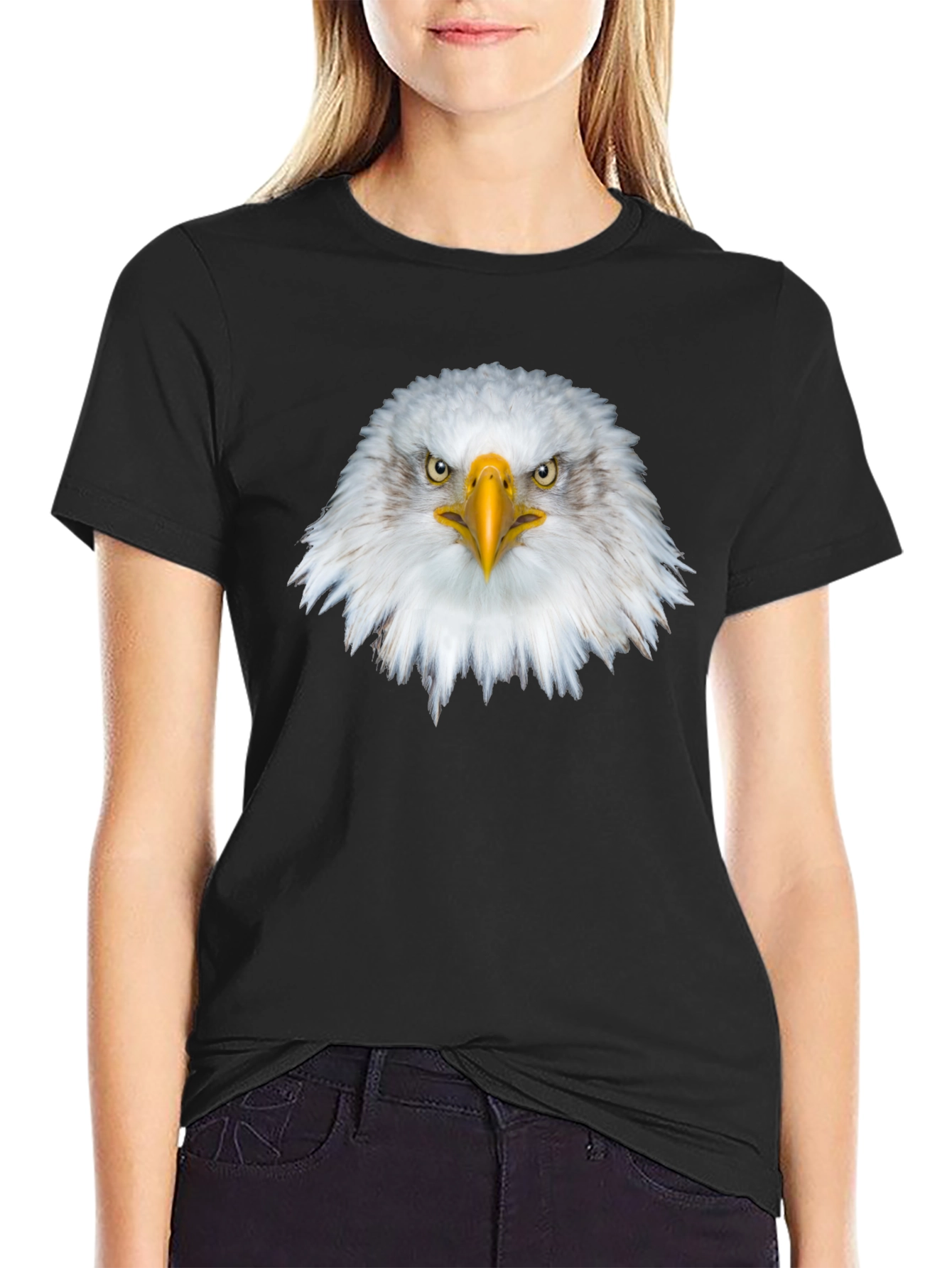 Bald Eagle Graphic Tee - Patriotic Style