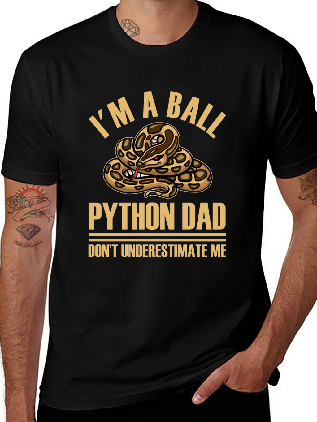 Im a Ball Python Dad T-Shirt