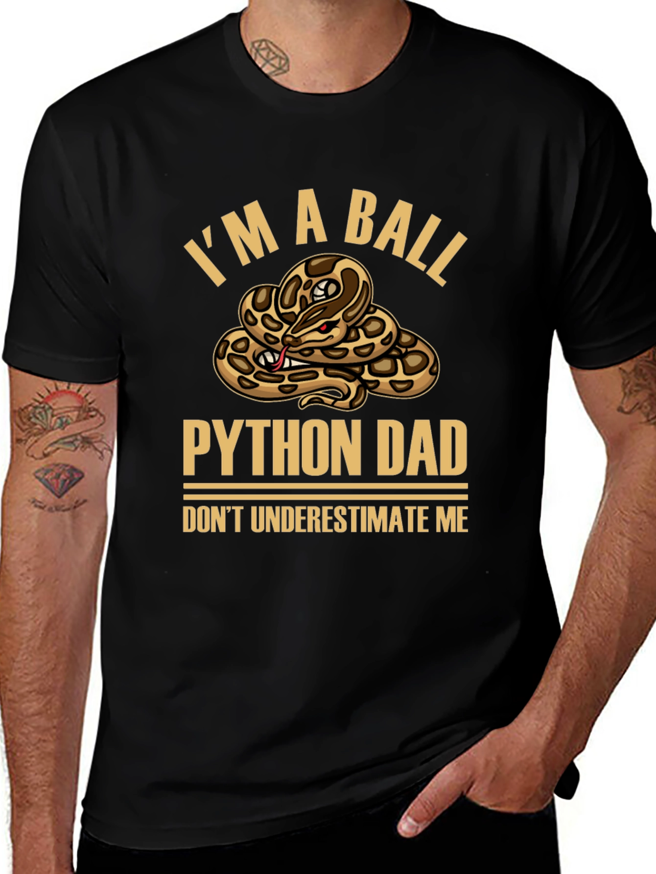 Im a Ball Python Dad T-Shirt