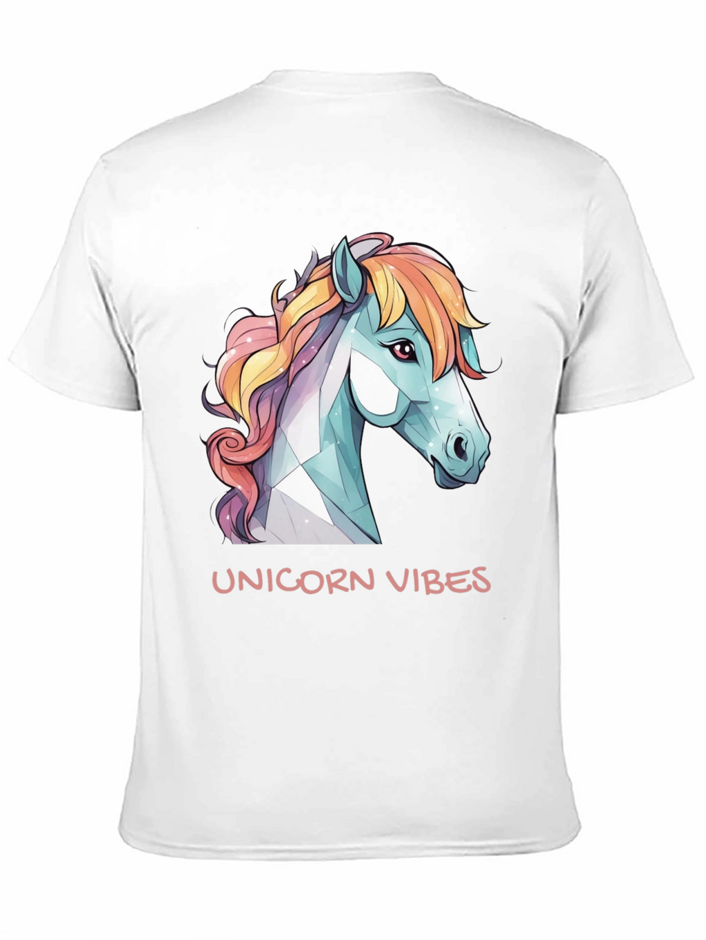 Unicorn Vibes Black Graphic Tee