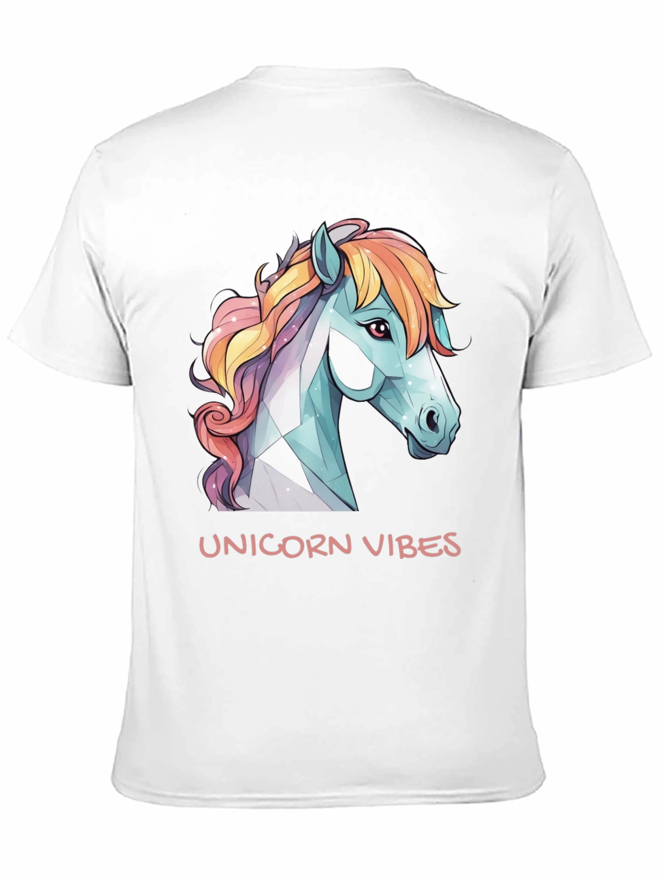 Unicorn Vibes Black Graphic Tee