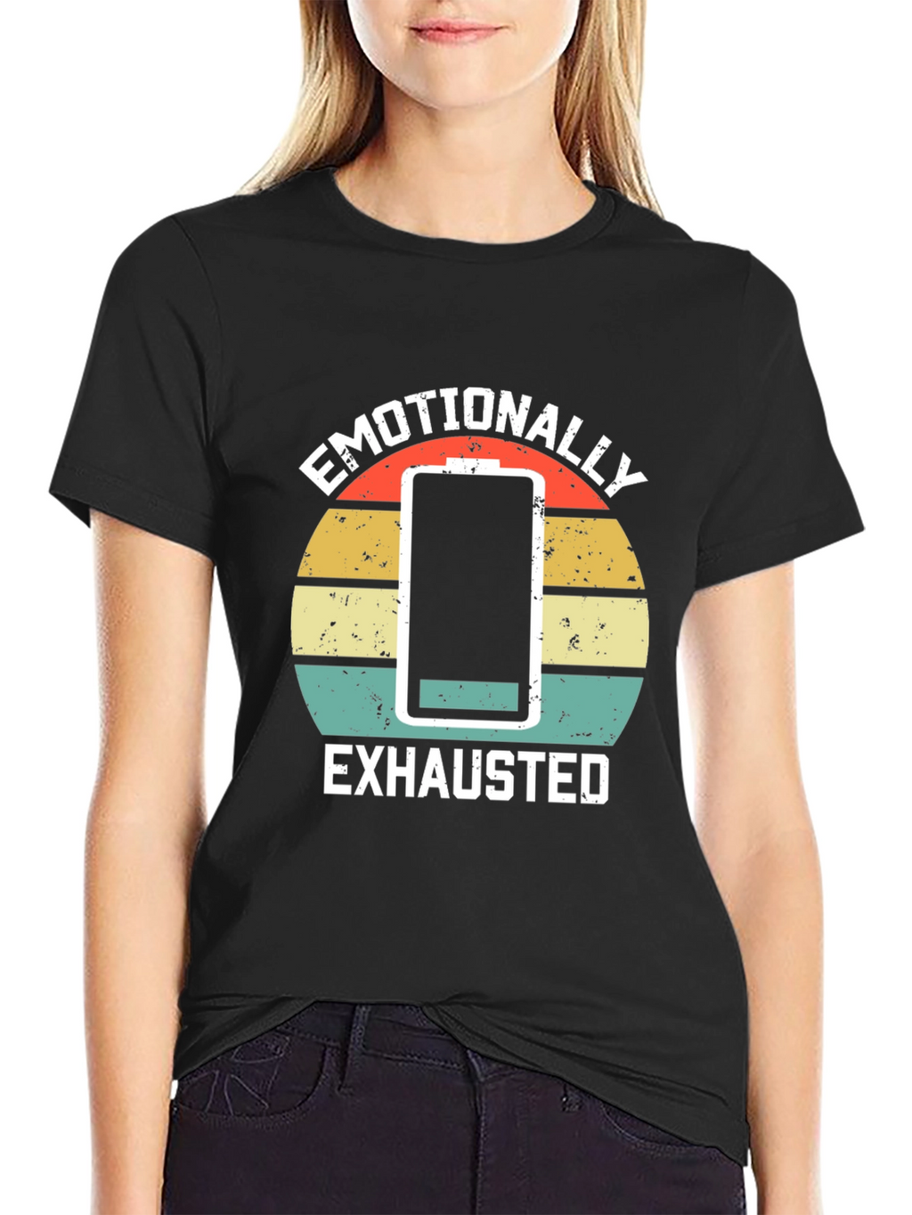 Emotionally Exhausted Graphic T-Shirt