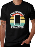Emotionally Exhausted Graphic T-Shirt