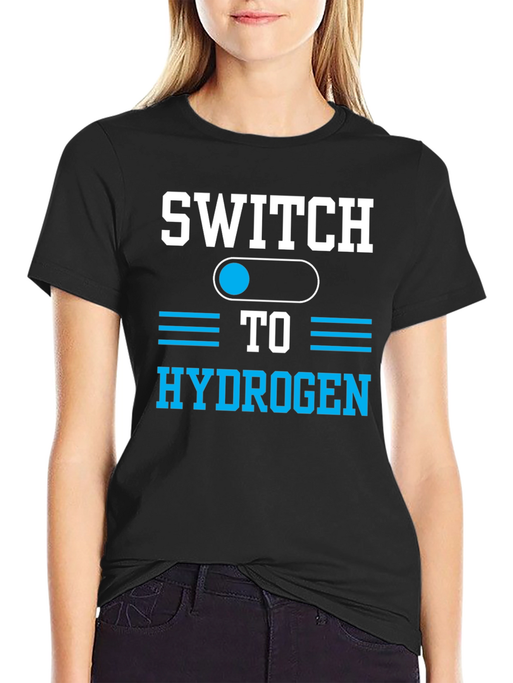 Switch to Hydrogen Graphic Tee - Eco-Friendly T-Shirt