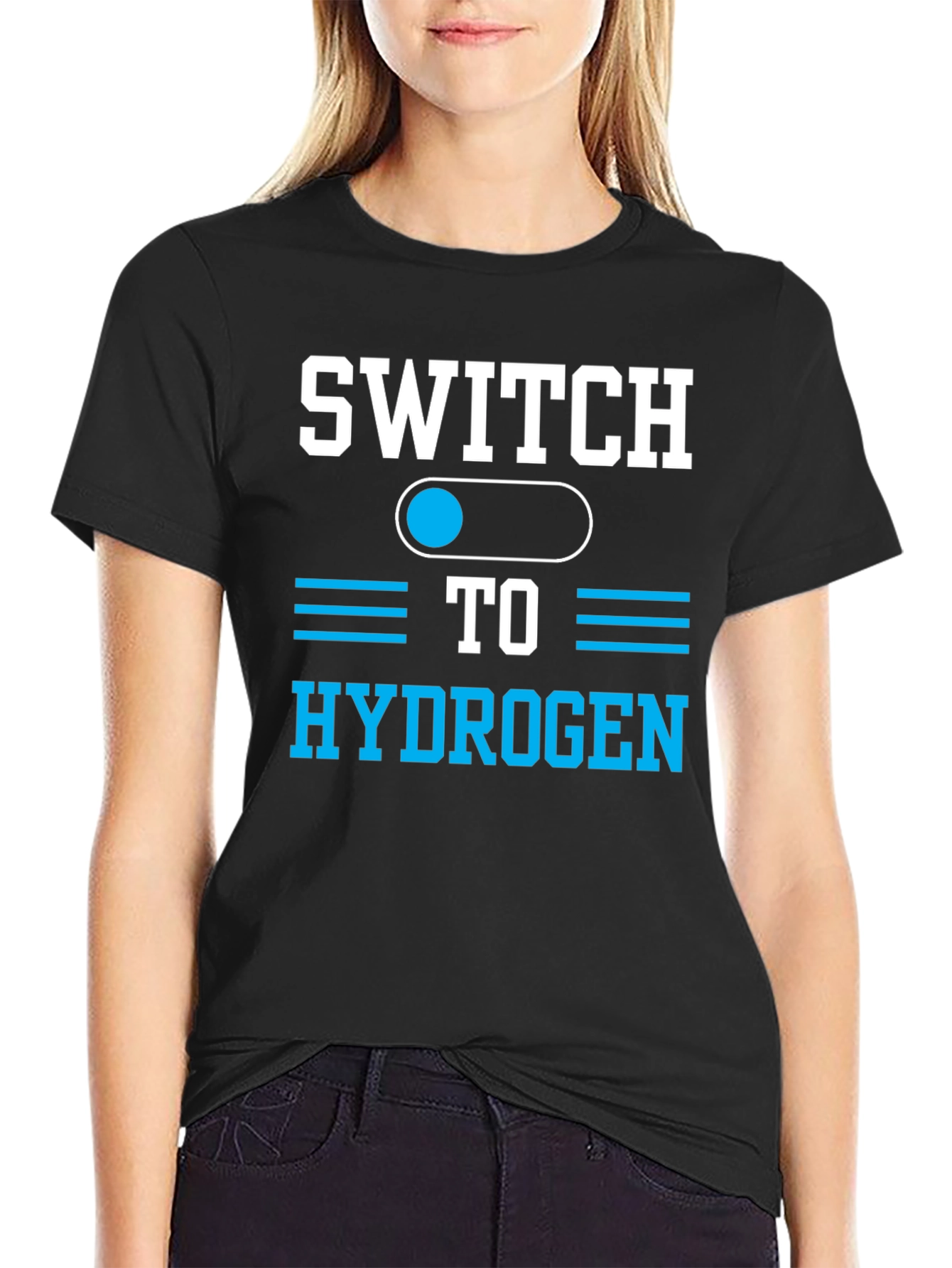 Switch to Hydrogen Graphic Tee - Eco-Friendly T-Shirt