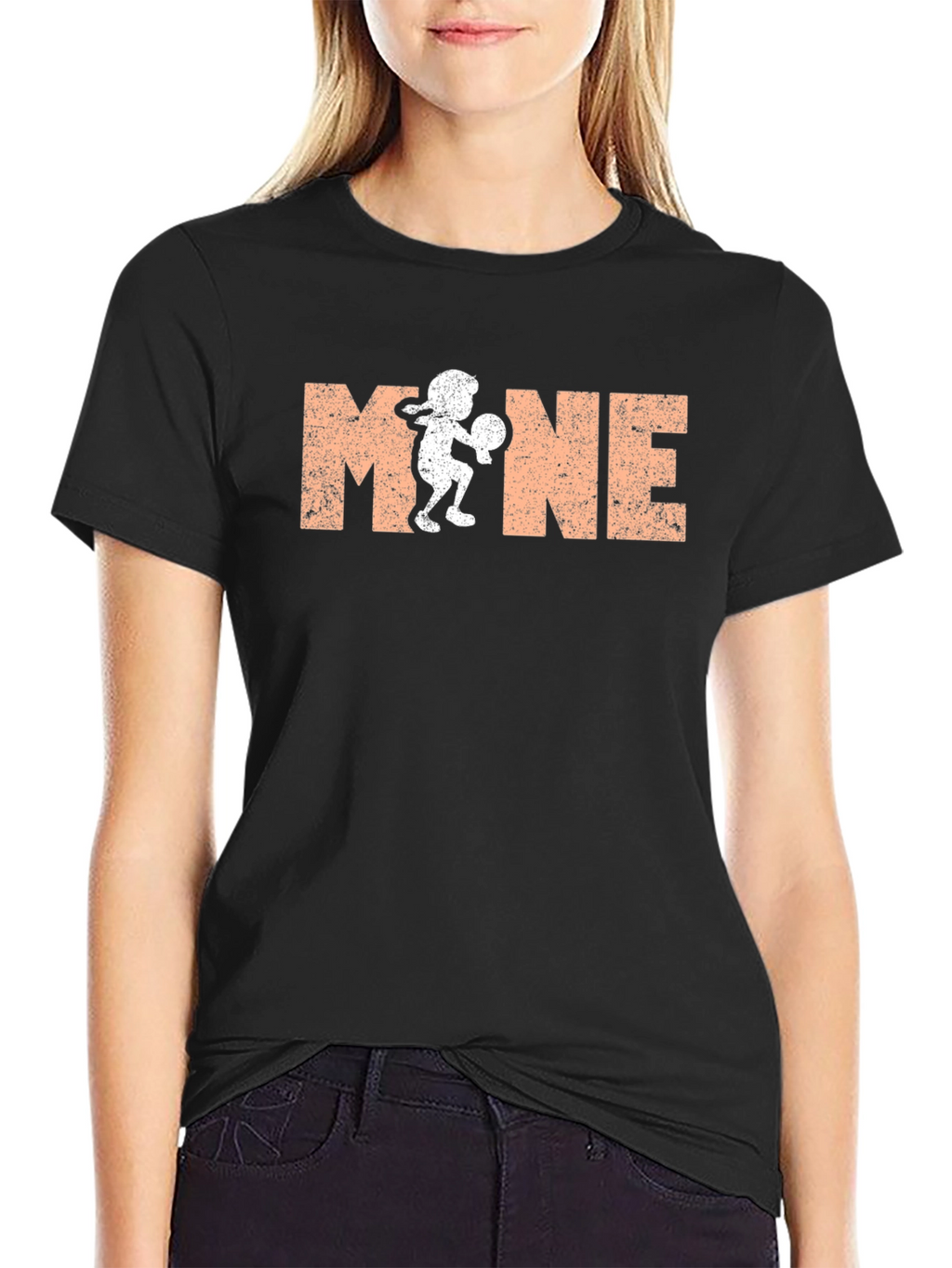 Mine Pickleball Graphic Tee - Unisex Black T-Shirt