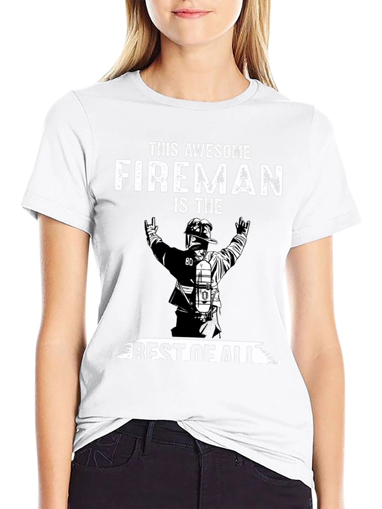 Awesome Fireman T-Shirt - Best Firefighter Apparel