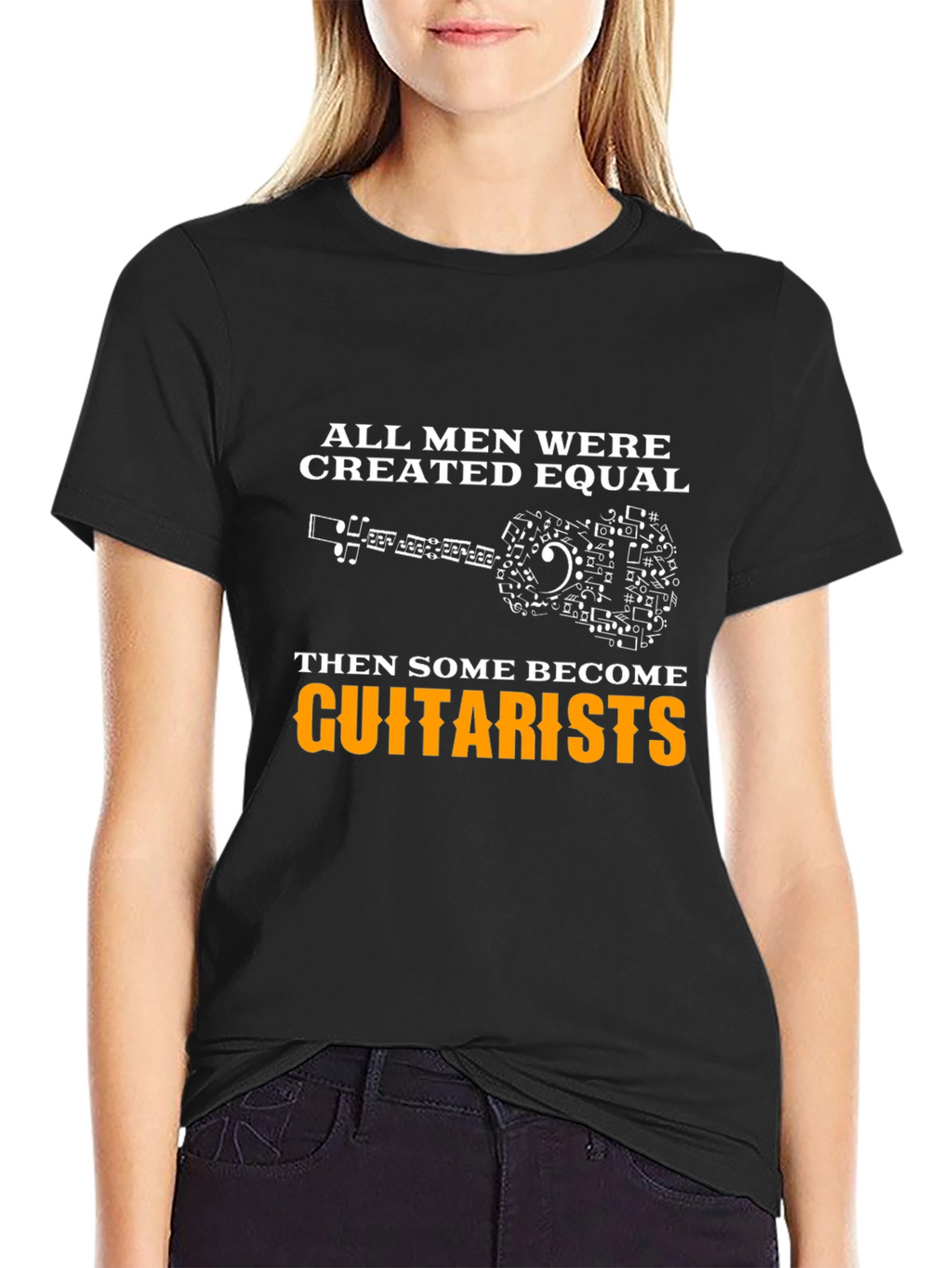 Guitarist T-Shirt: All Men Created Equal