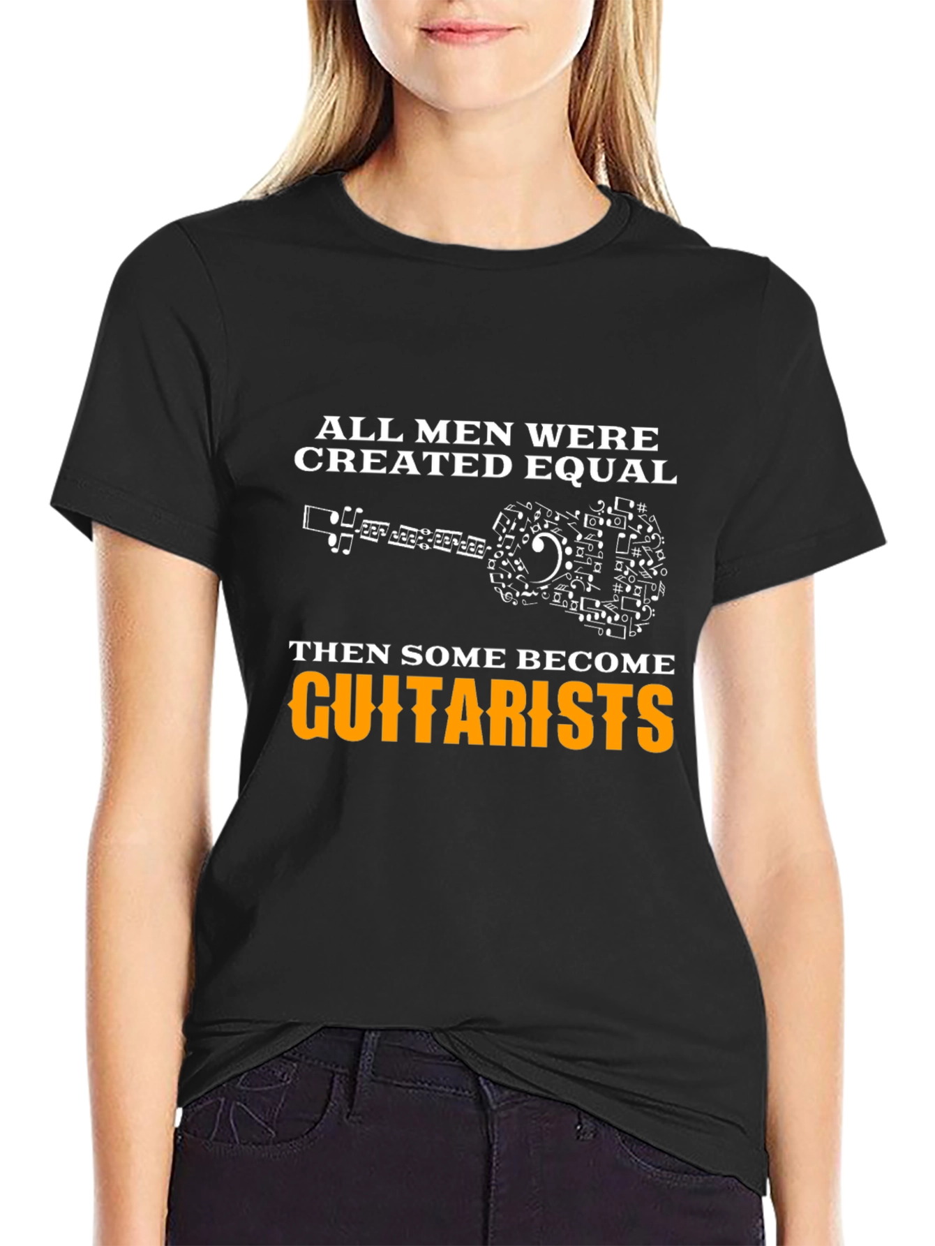 Guitarist T-Shirt: All Men Created Equal