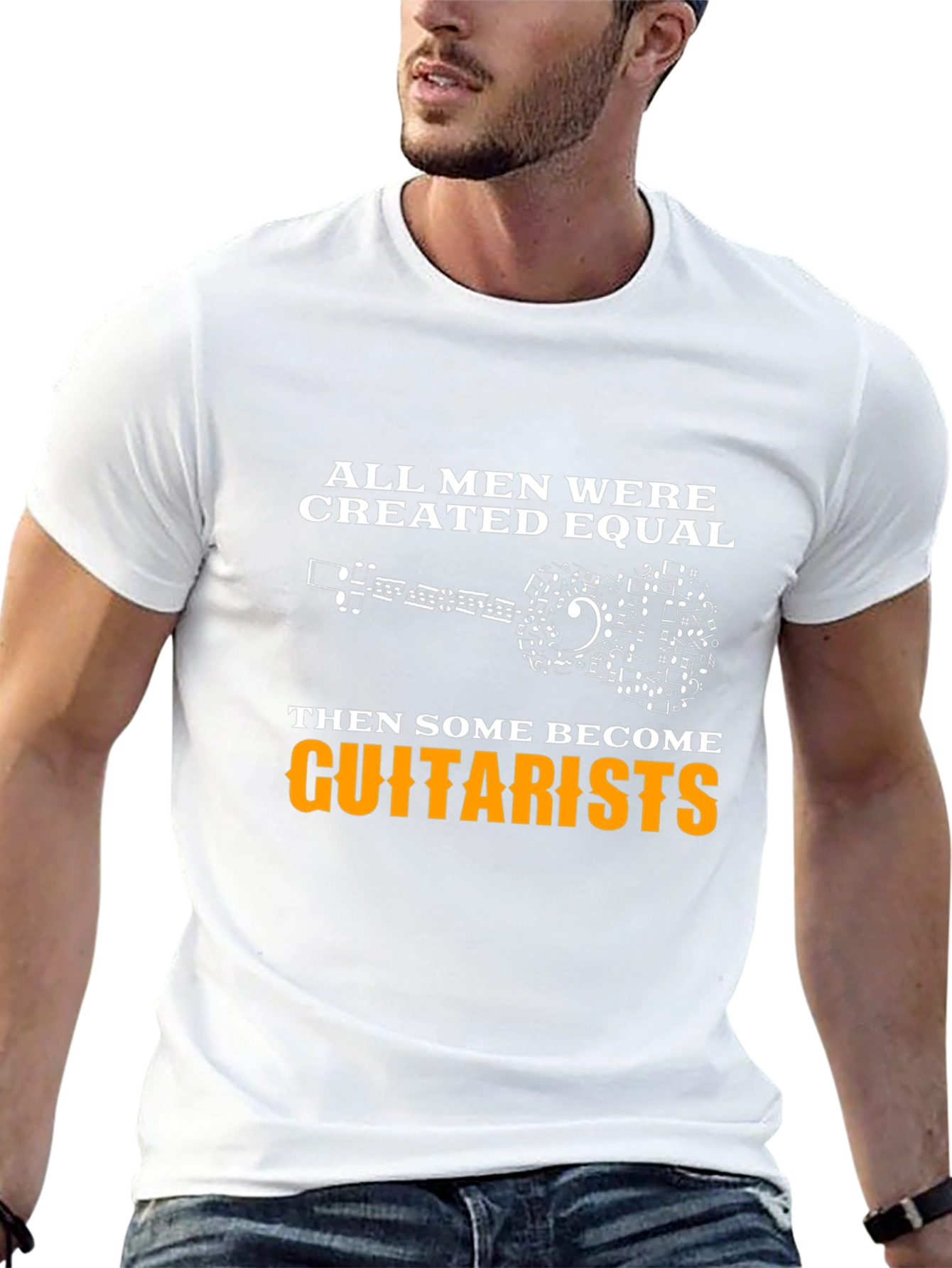 Guitarist T-Shirt: All Men Created Equal