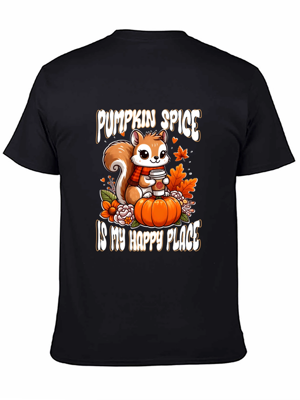 Pumpkin Spice Squirrel T-Shirt