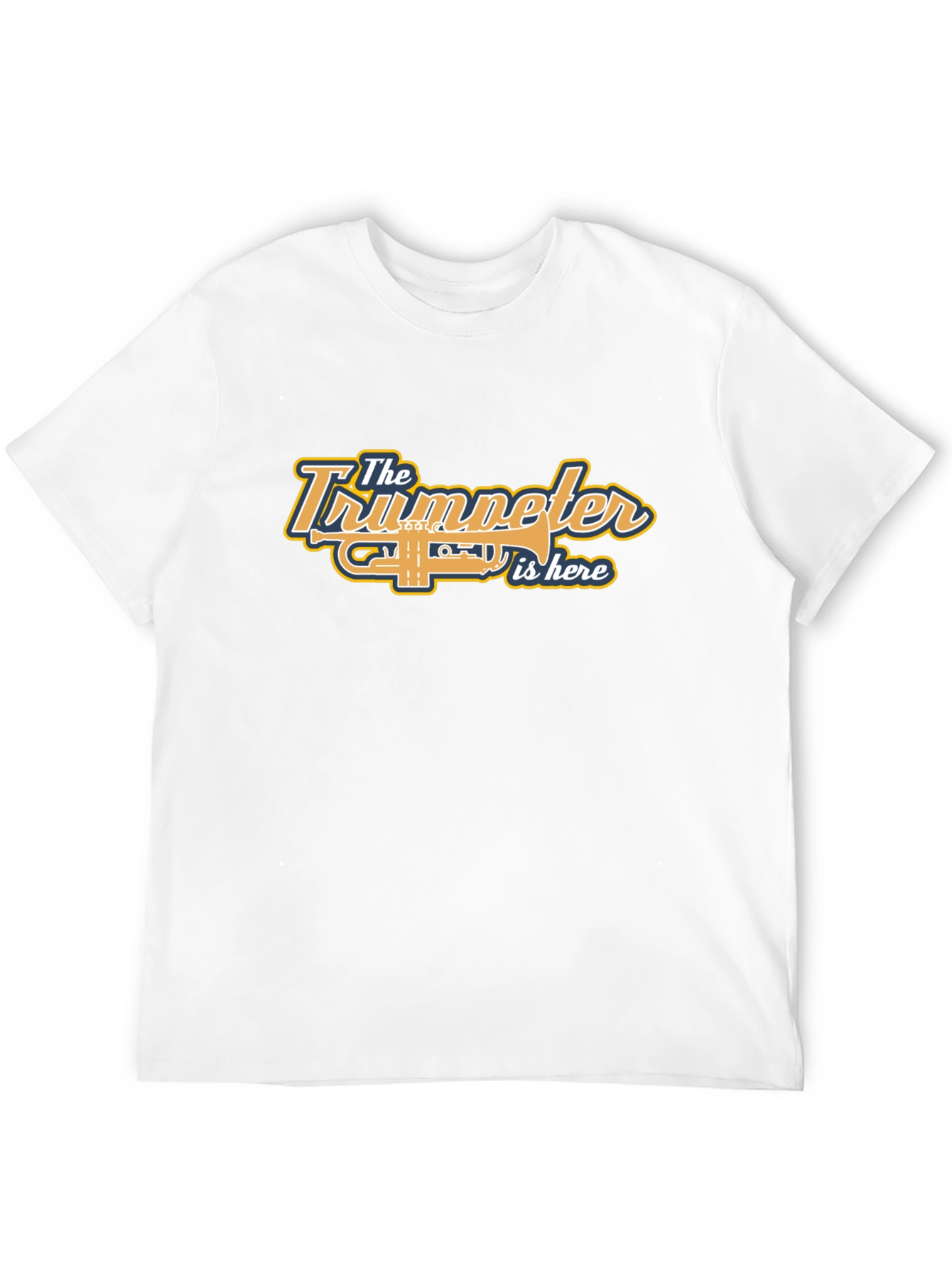 Trumpeter Music T-Shirt - Band Instrument Tee