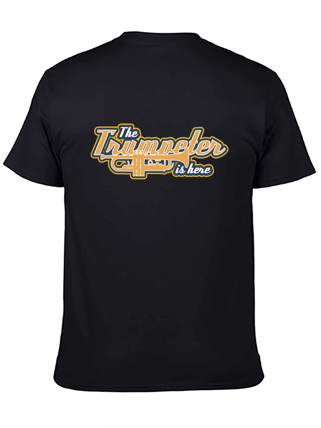 Trumpeter Music T-Shirt - Band Instrument Tee