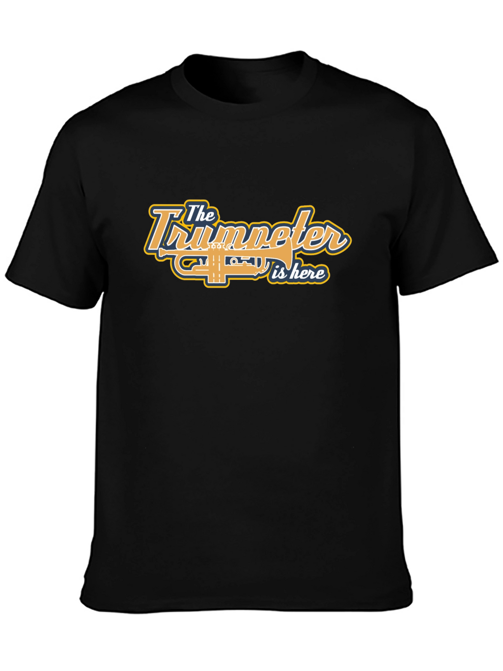 Trumpeter Music T-Shirt - Band Instrument Tee