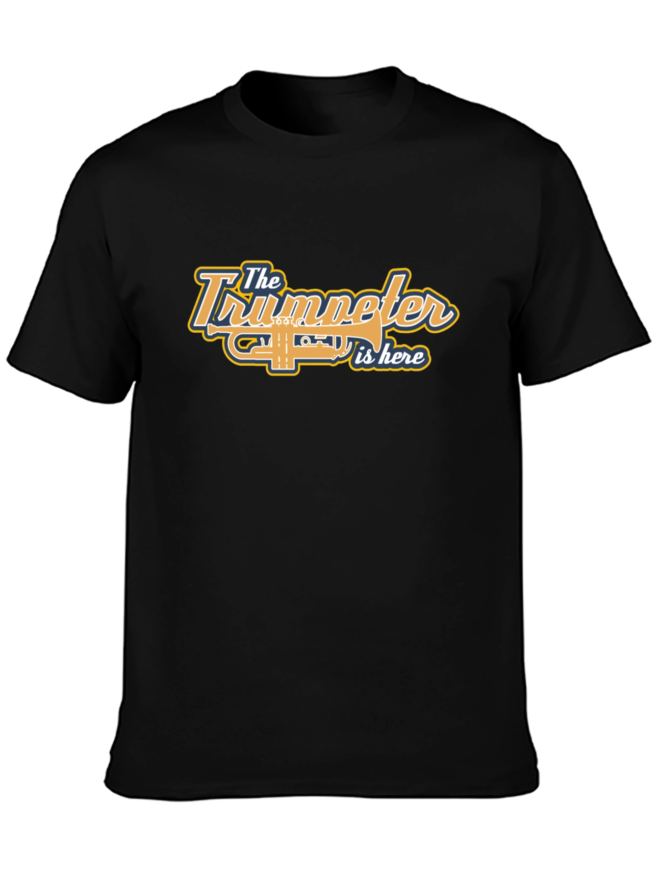 Trumpeter Music T-Shirt - Band Instrument Tee