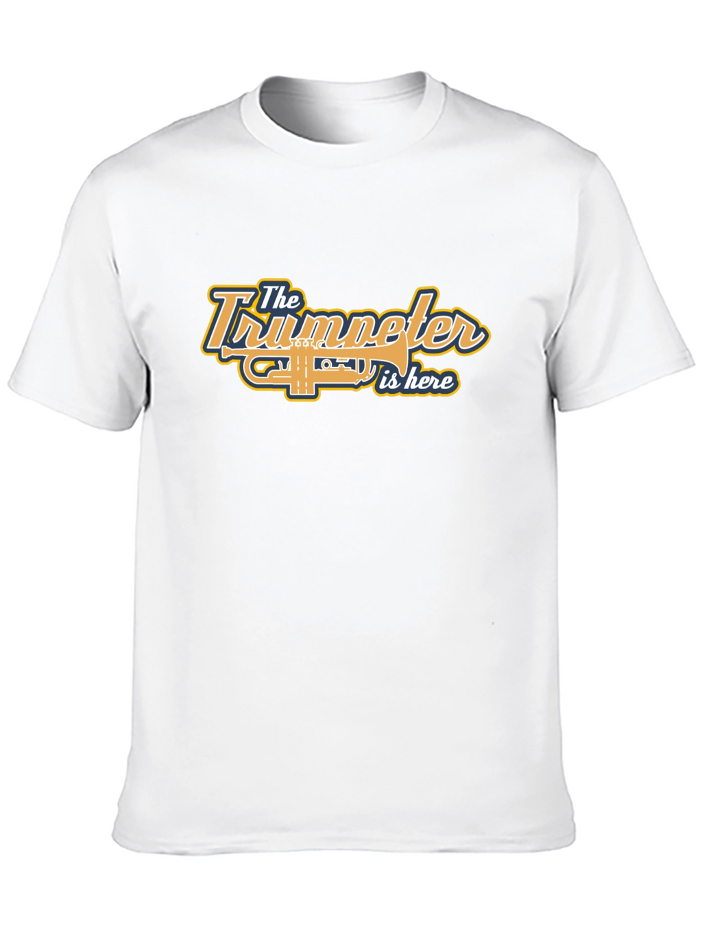 Trumpeter Music T-Shirt - Band Instrument Tee