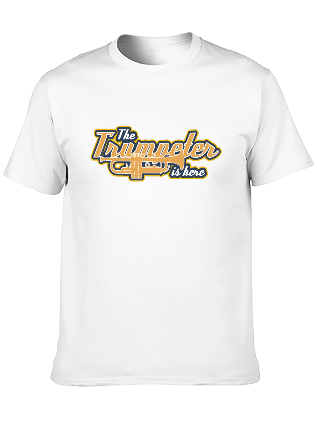 Trumpeter Music T-Shirt - Band Instrument Tee