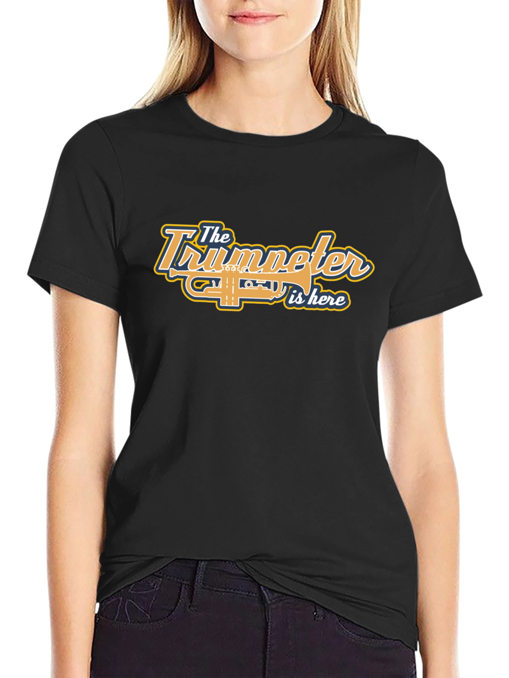 Trumpeter Music T-Shirt - Band Instrument Tee