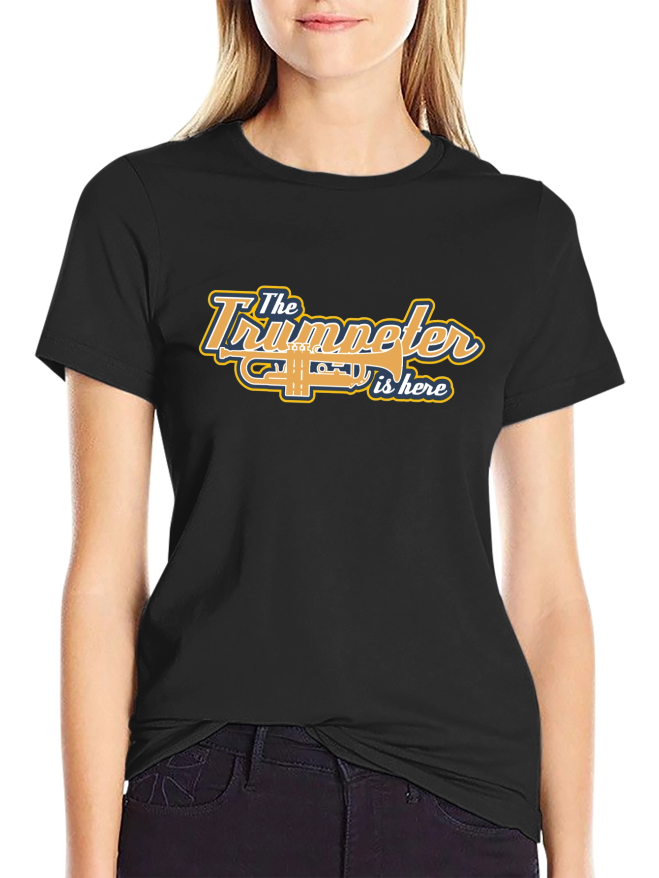 Trumpeter Music T-Shirt - Band Instrument Tee
