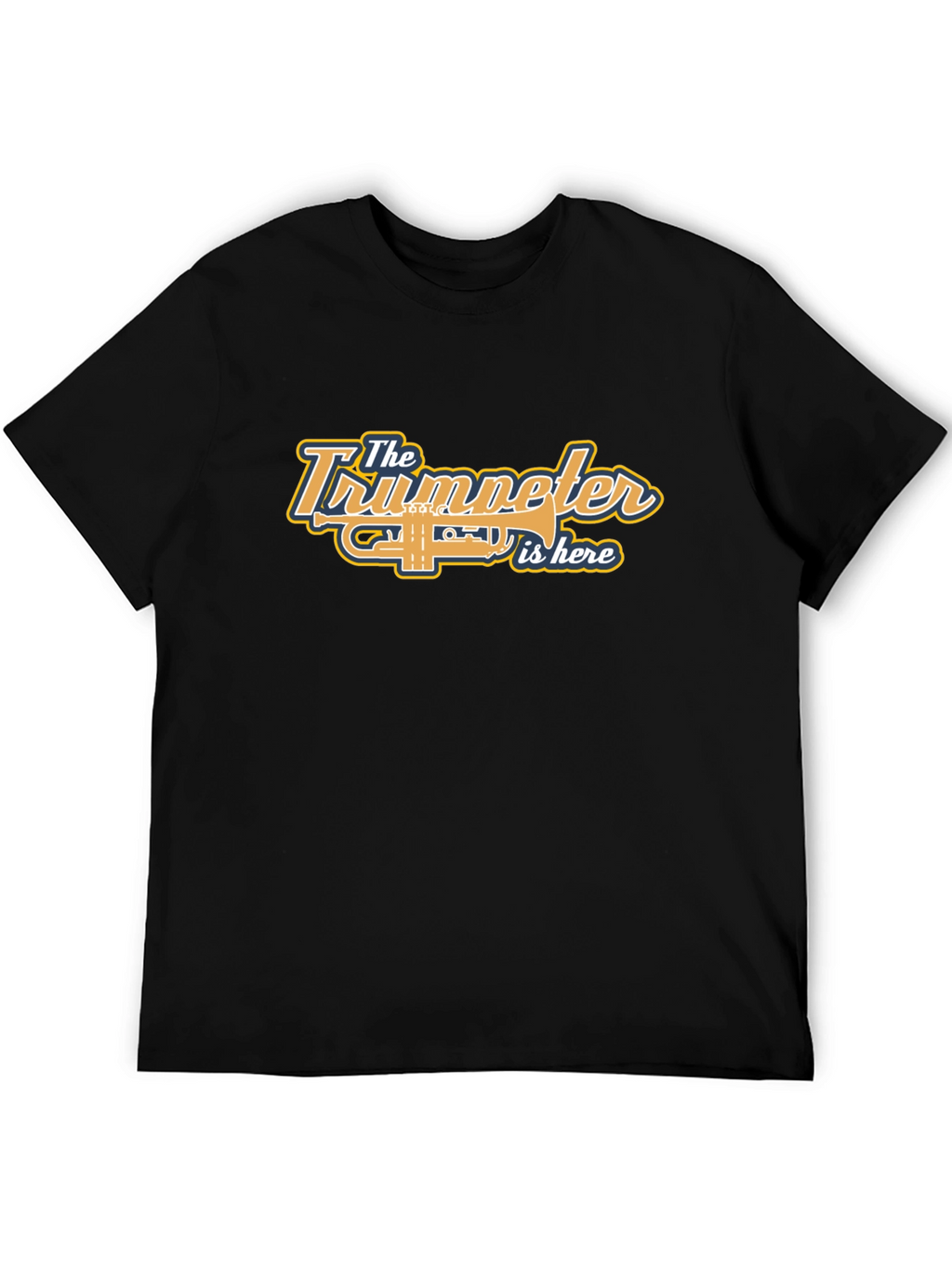 Trumpeter Music T-Shirt - Band Instrument Tee
