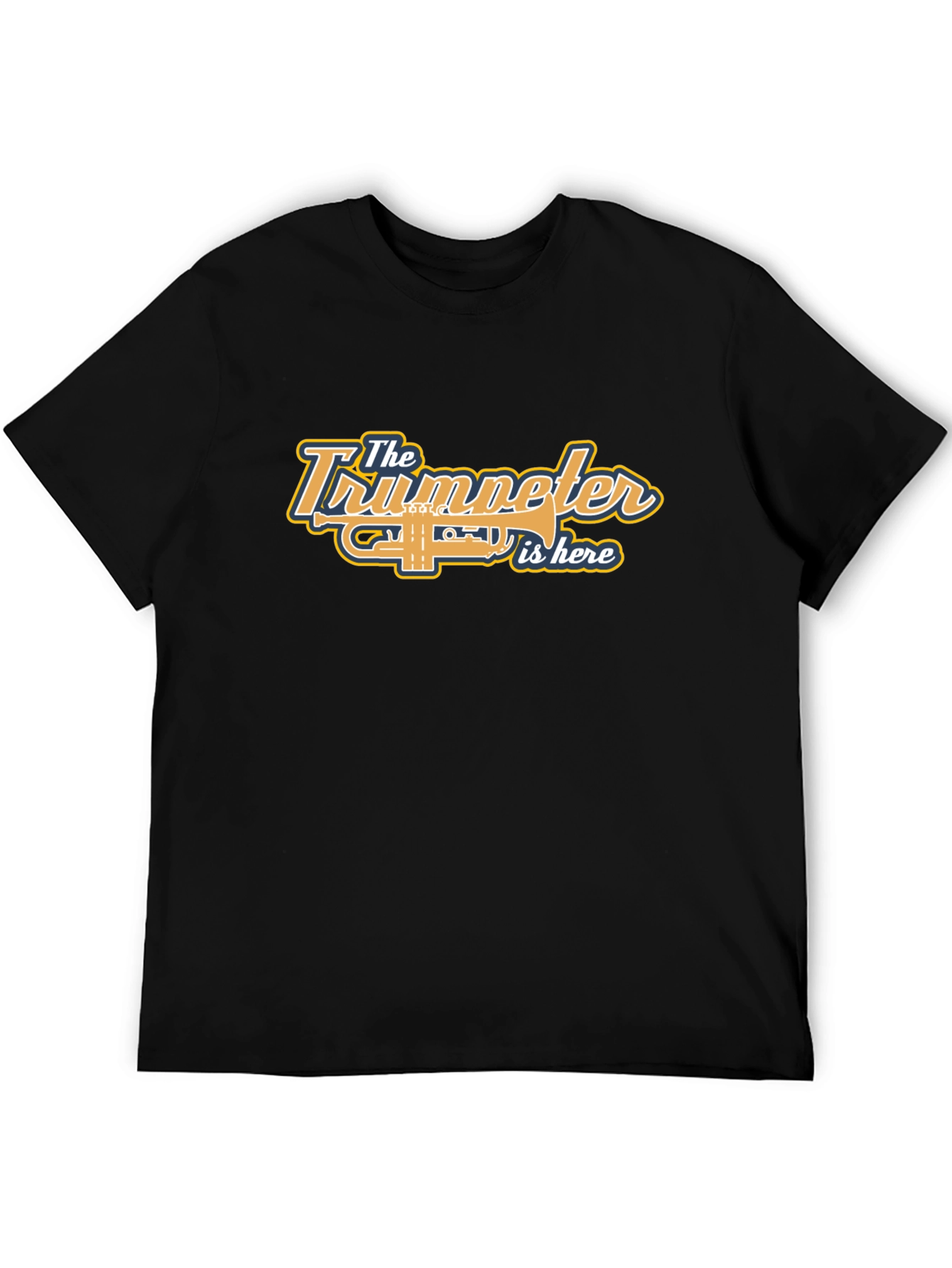 Trumpeter Music T-Shirt - Band Instrument Tee