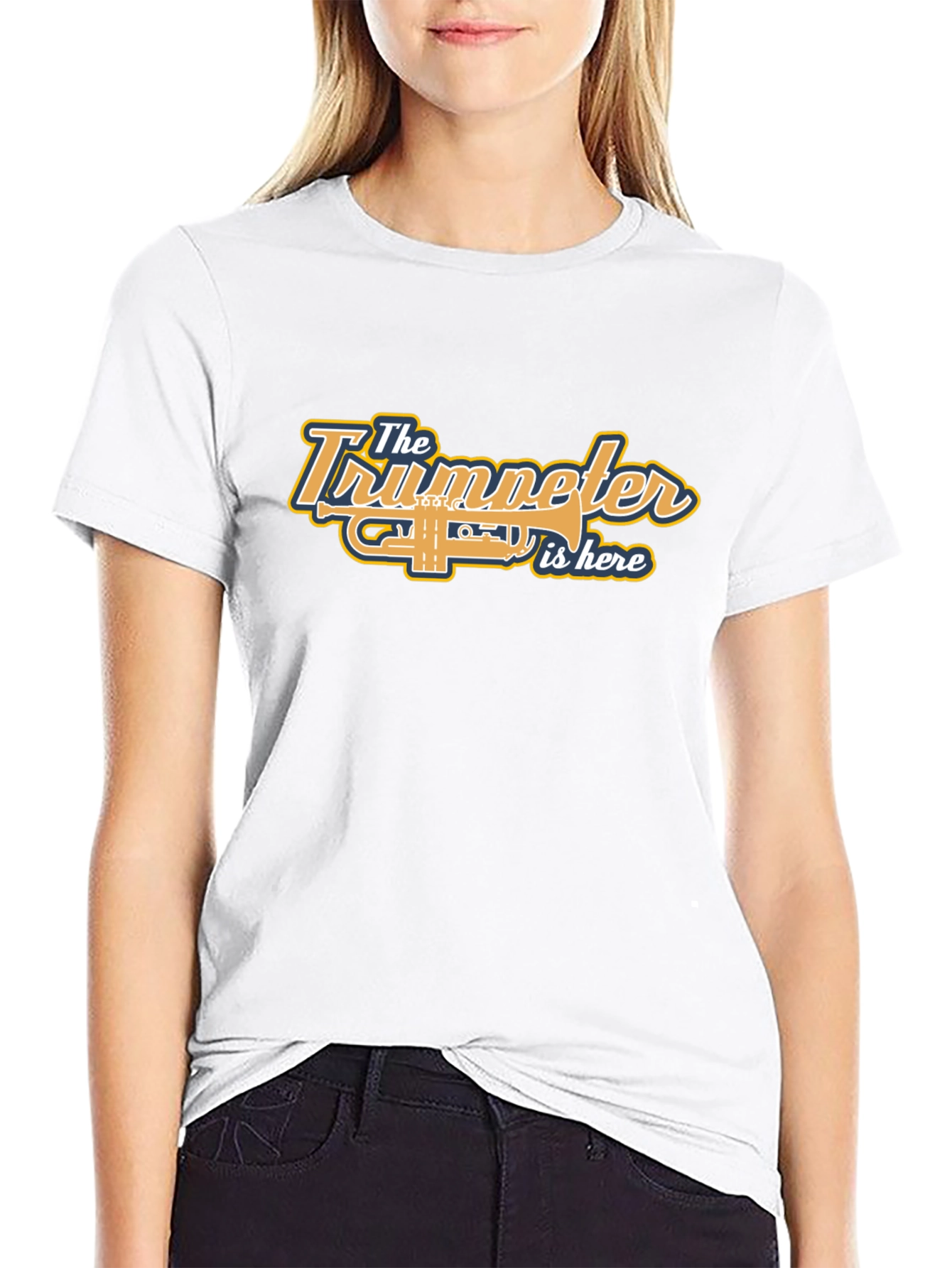 Trumpeter Music T-Shirt - Band Instrument Tee