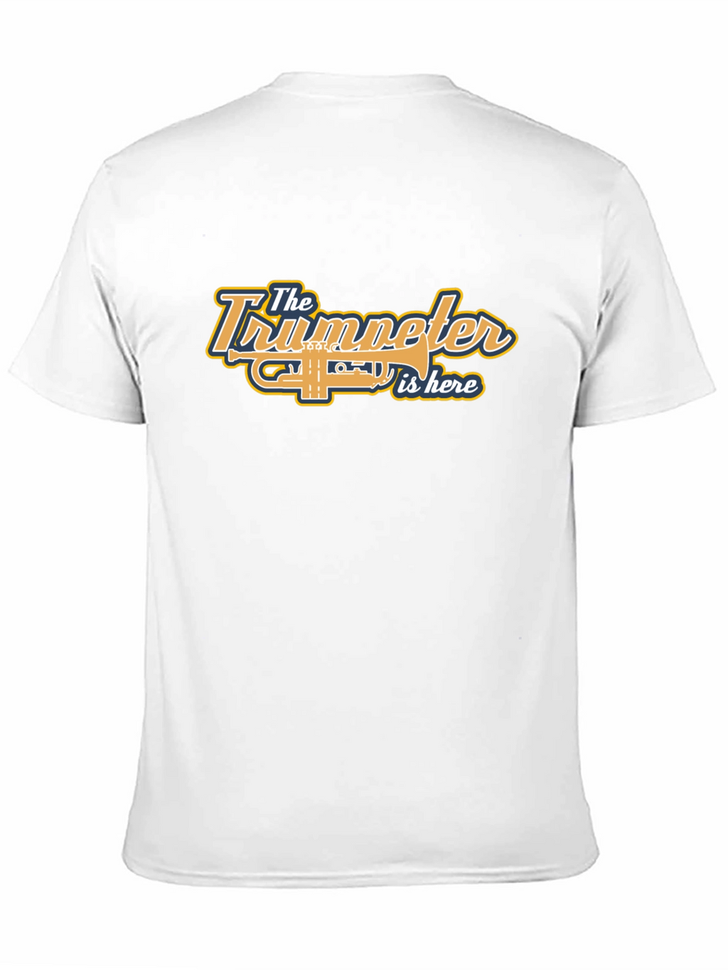 Trumpeter Music T-Shirt - Band Instrument Tee