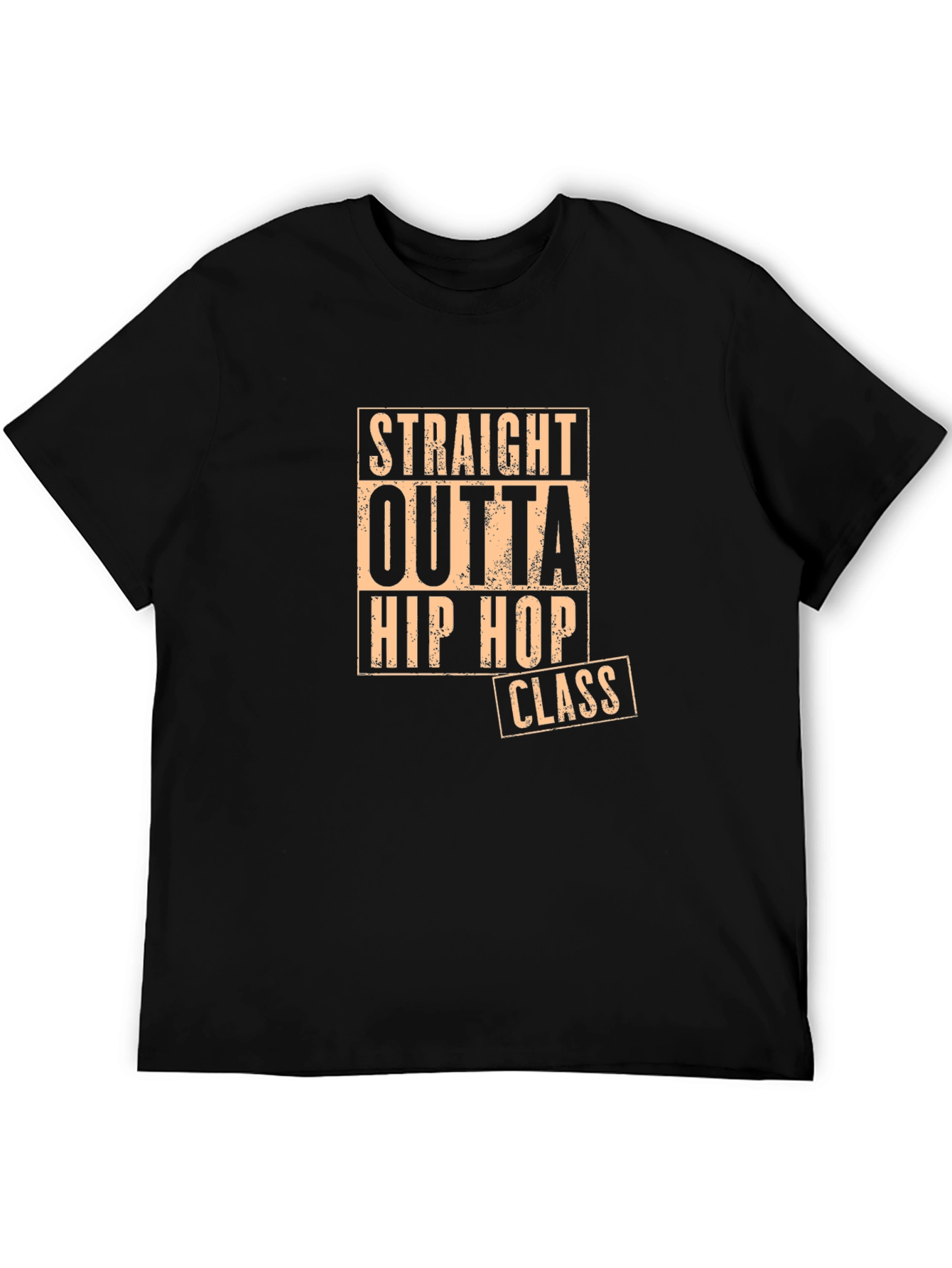 Straight Outta Hip Hop Class T-Shirt - Cool Graphic Tee