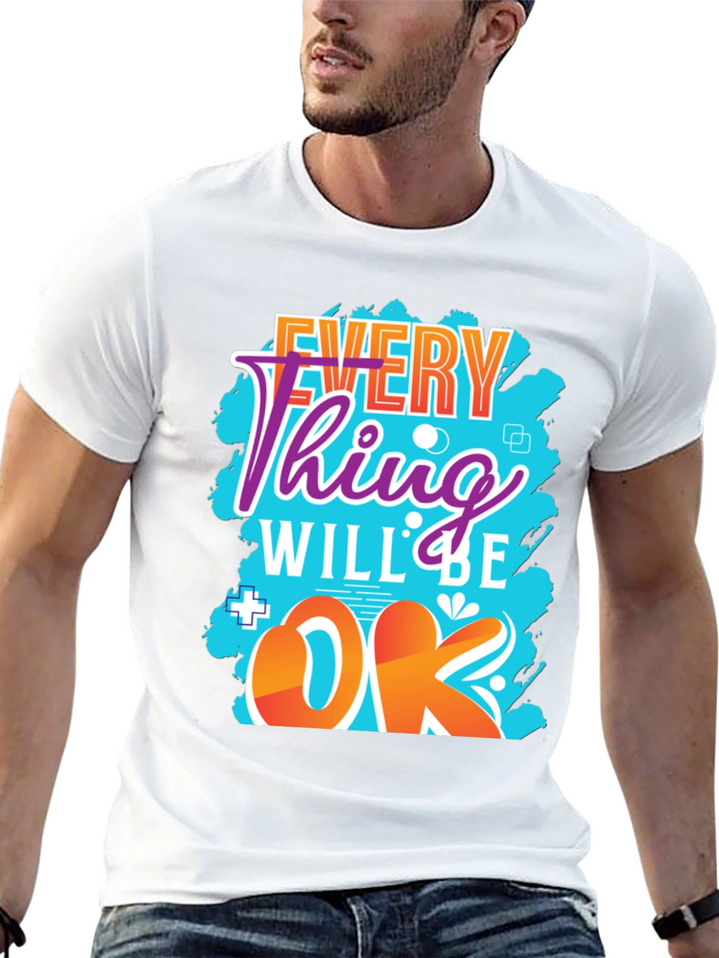 Everything Will Be OK Graphic Tee