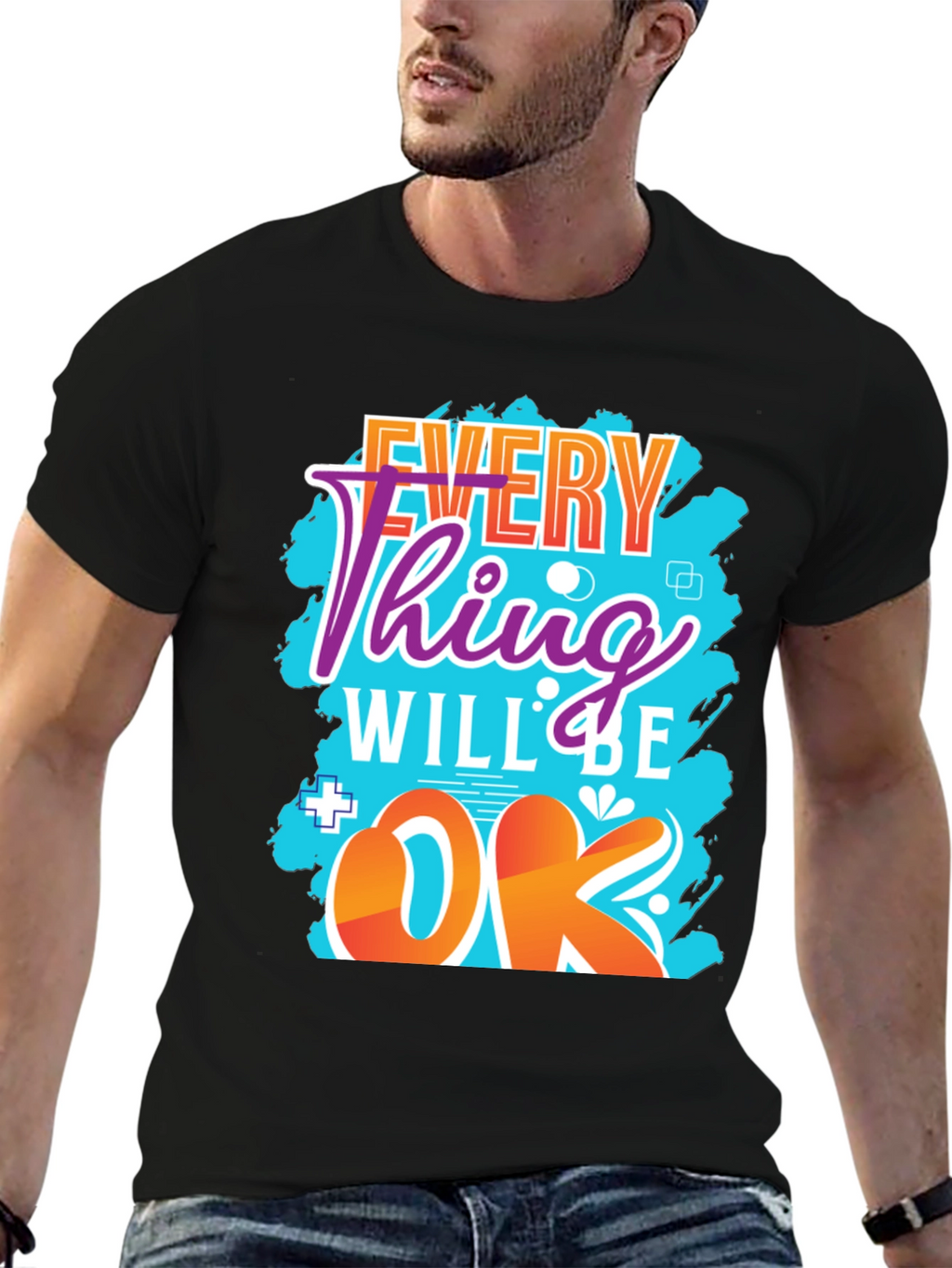 Everything Will Be OK Graphic Tee