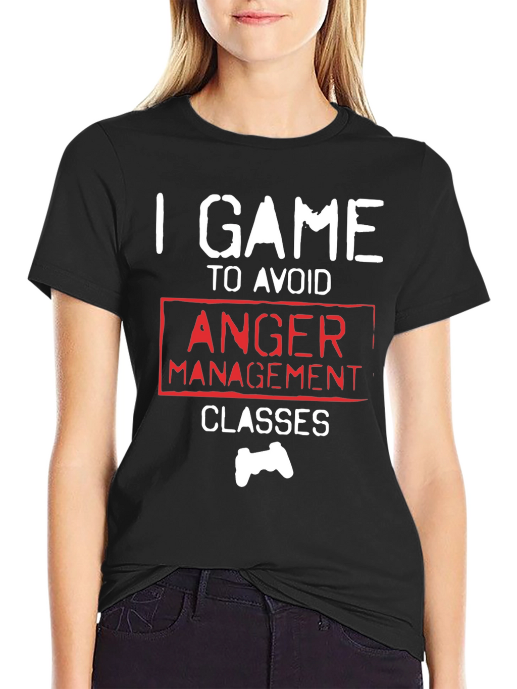 Gamer T-Shirt - I Game to Avoid Anger Management