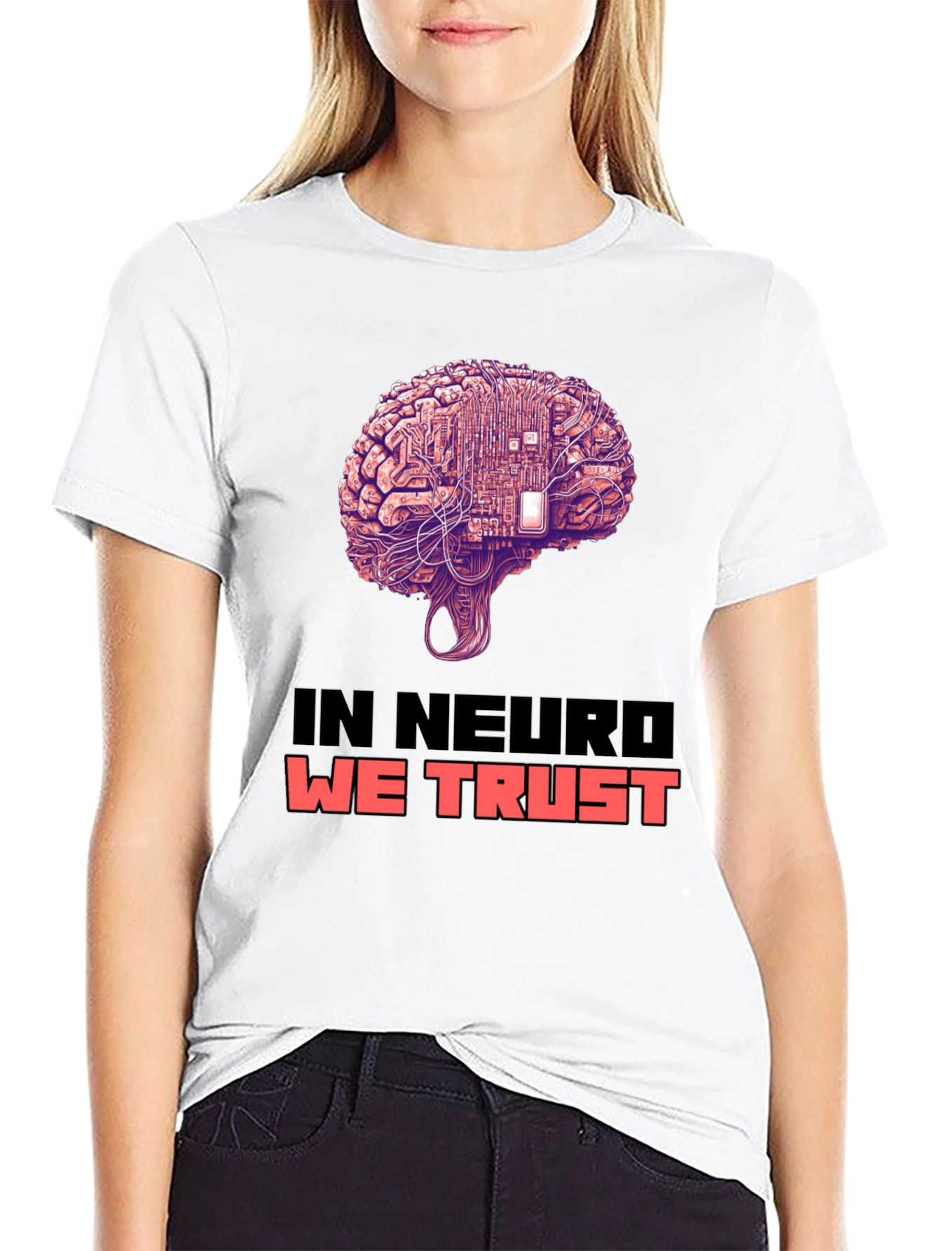 In Neuro We Trust Brain Circuit T-Shirt