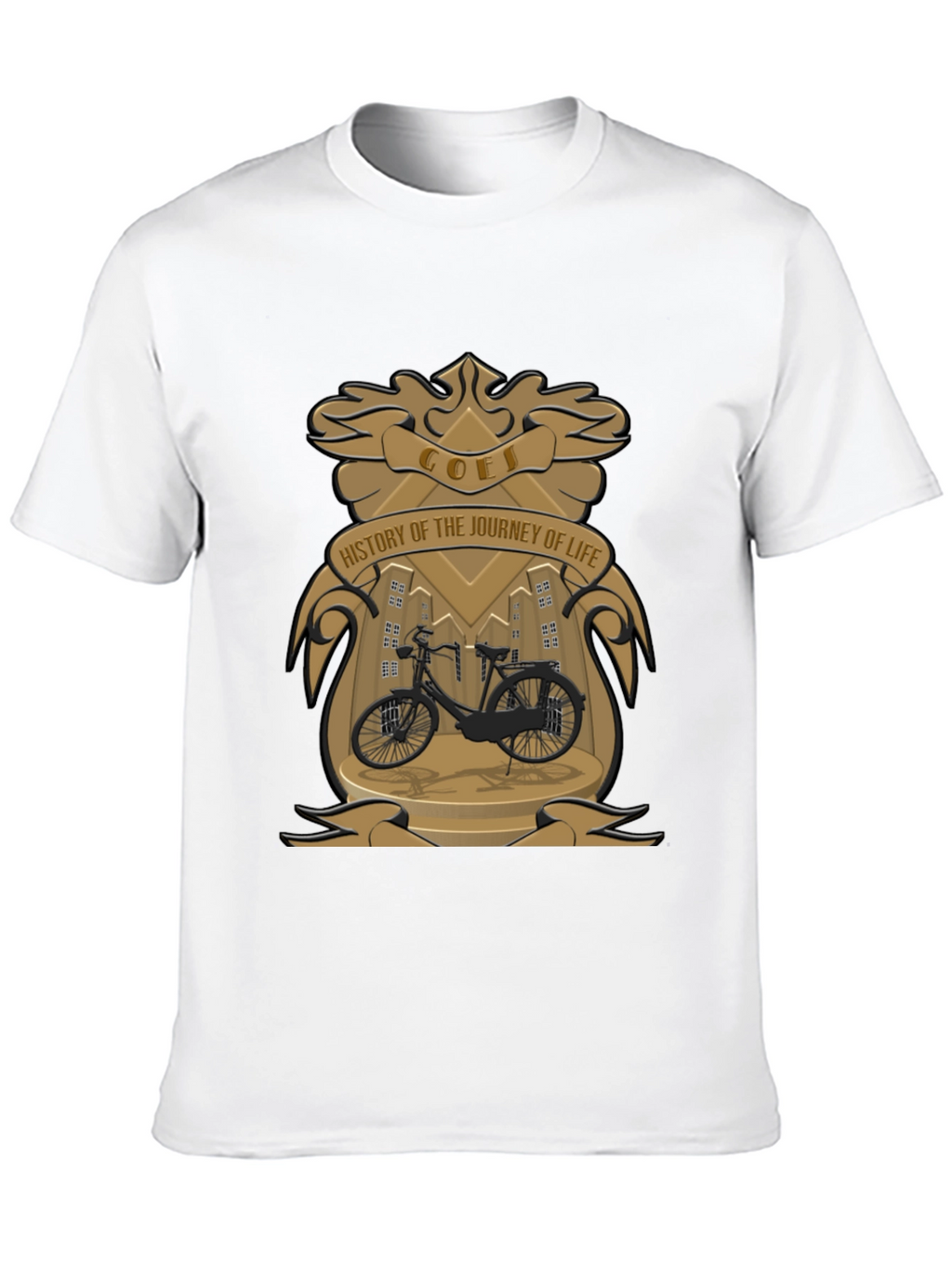 GOEI History of Life Black T-Shirt