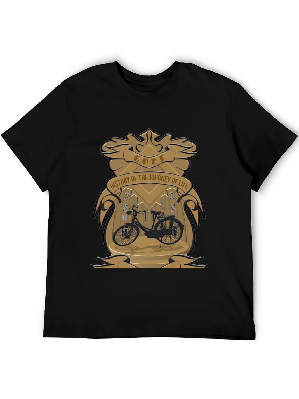 GOEI History of Life Black T-Shirt