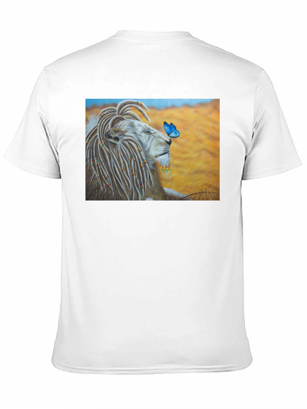 Lion King Butterfly Black T-Shirt