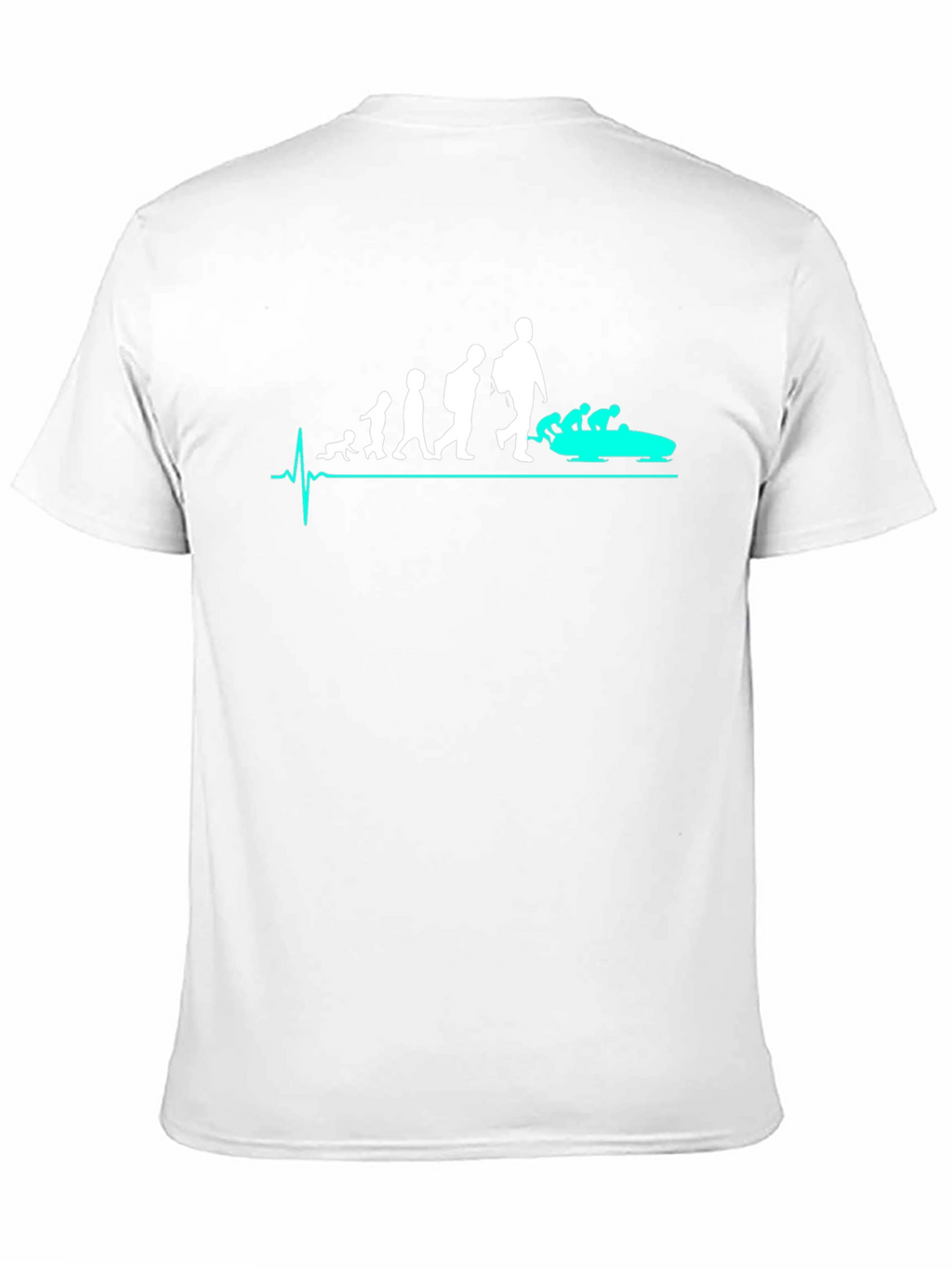Evolution of Rafting Black T-Shirt
