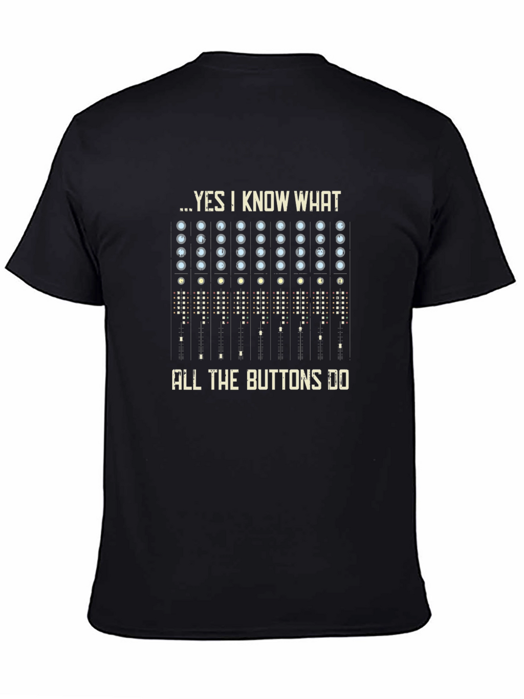 Funny Audio Mixer T-Shirt - Music Producer Tee