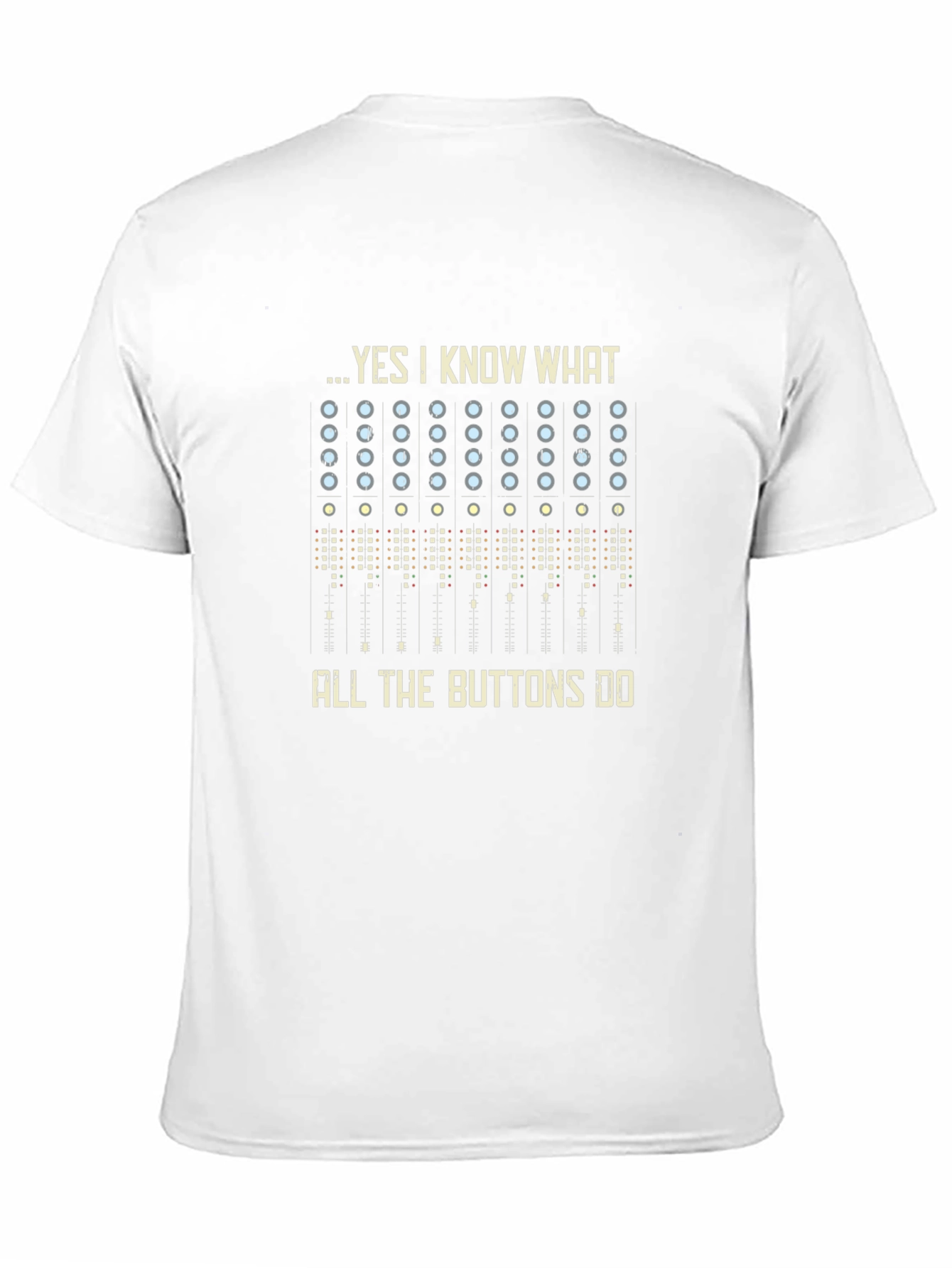 Funny Audio Mixer T-Shirt - Music Producer Tee